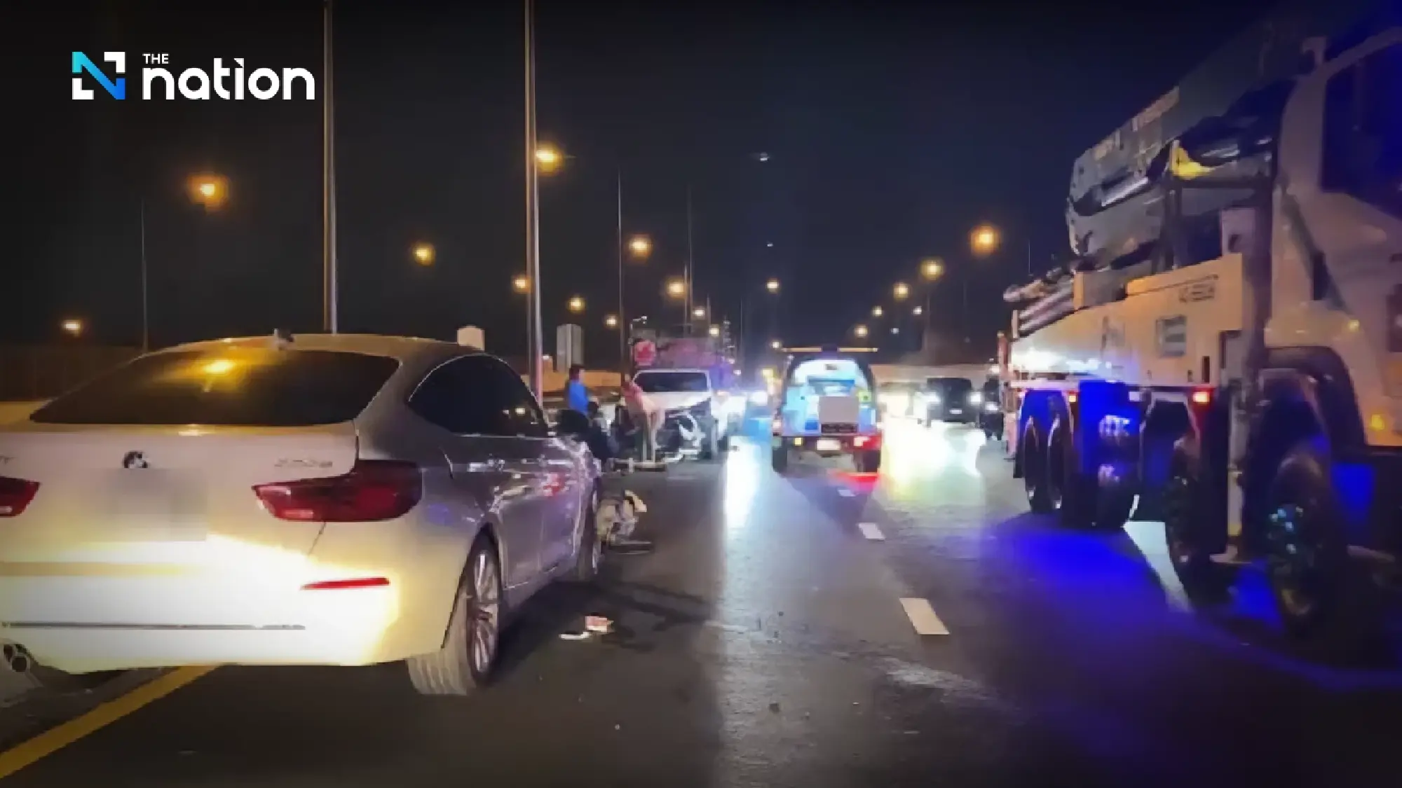 Drunk woman driving against traffic causes crashes involving over ten vehicles