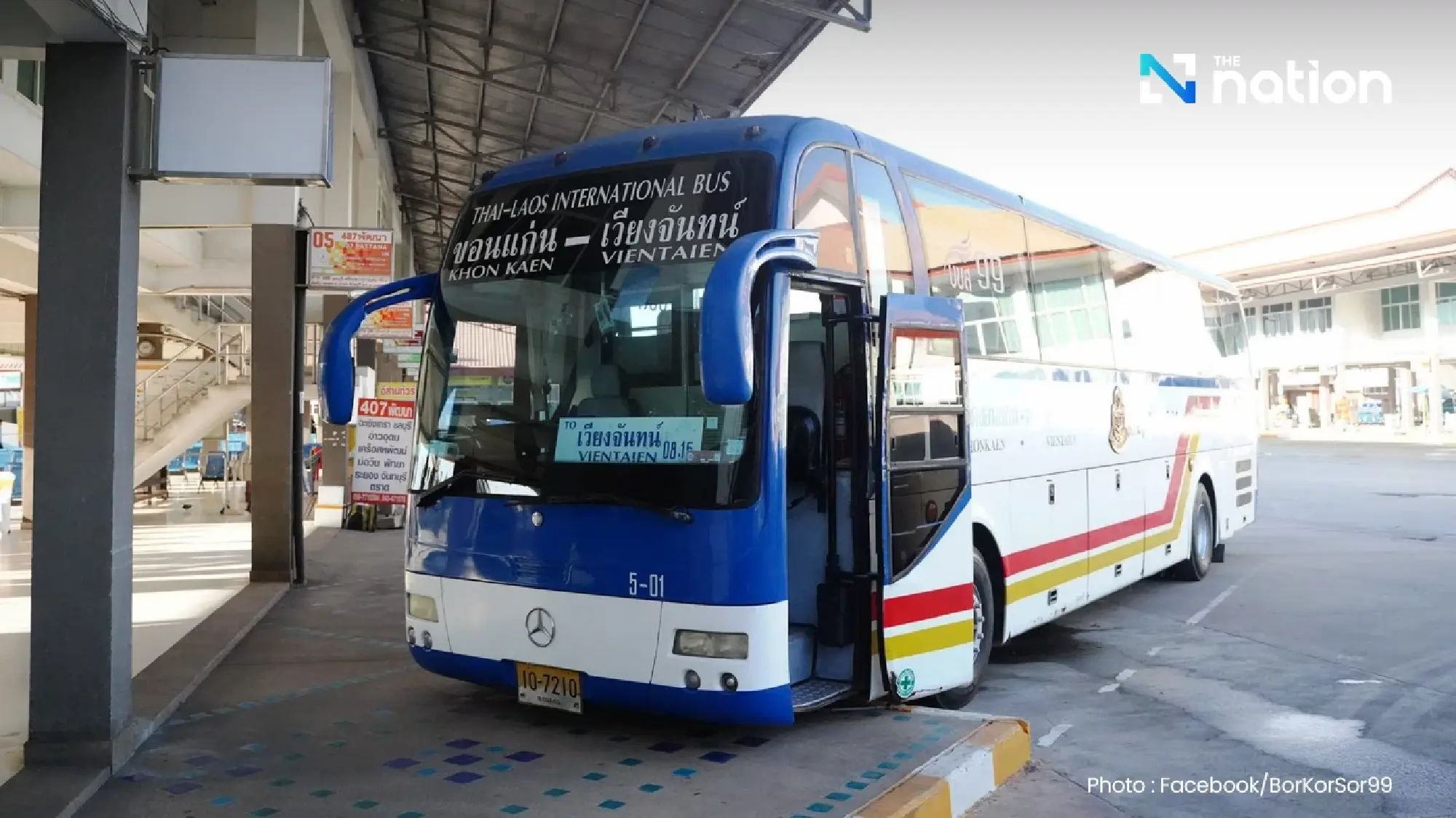Thai Transport Co. Launches New Bus Route Linking Khon Kaen to Vientiane