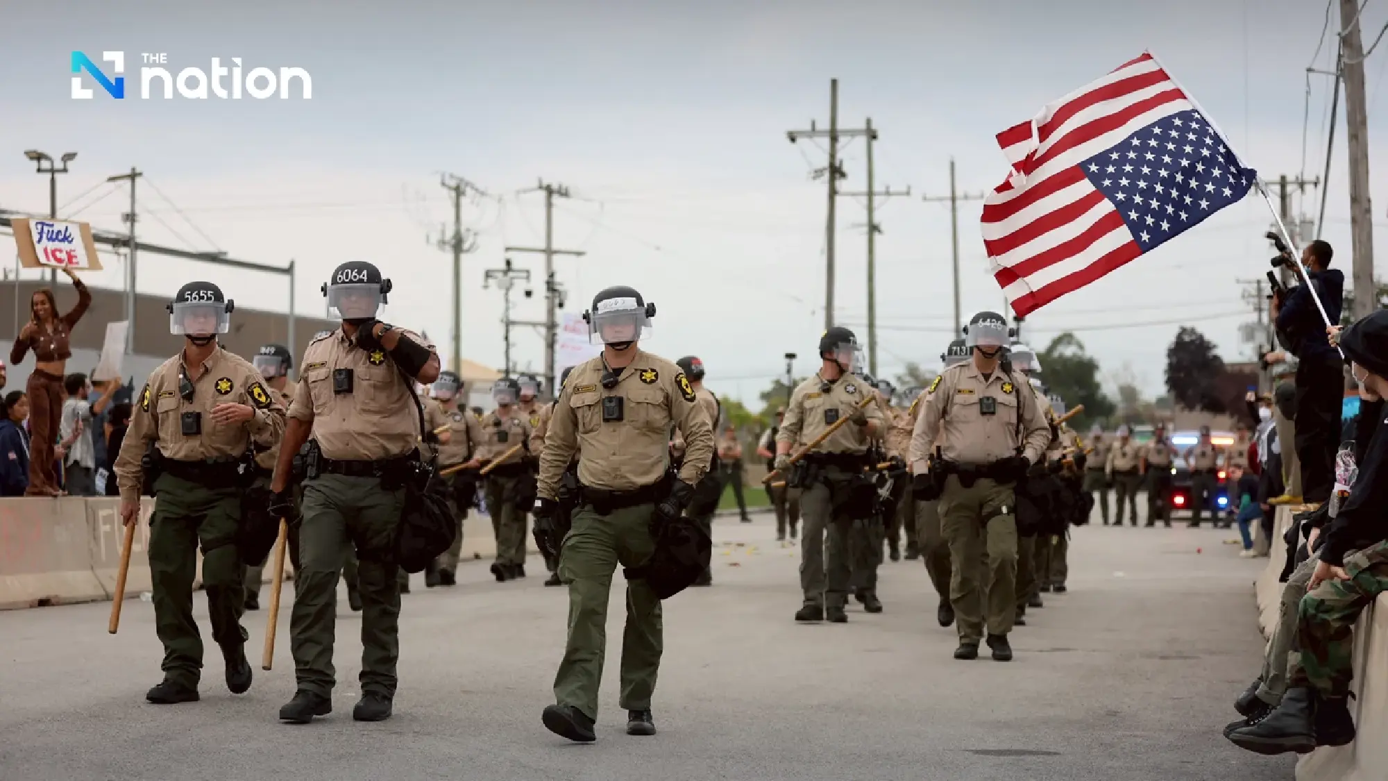 Millions rally across US in ‘No Kings’ protests against Trump’s rule