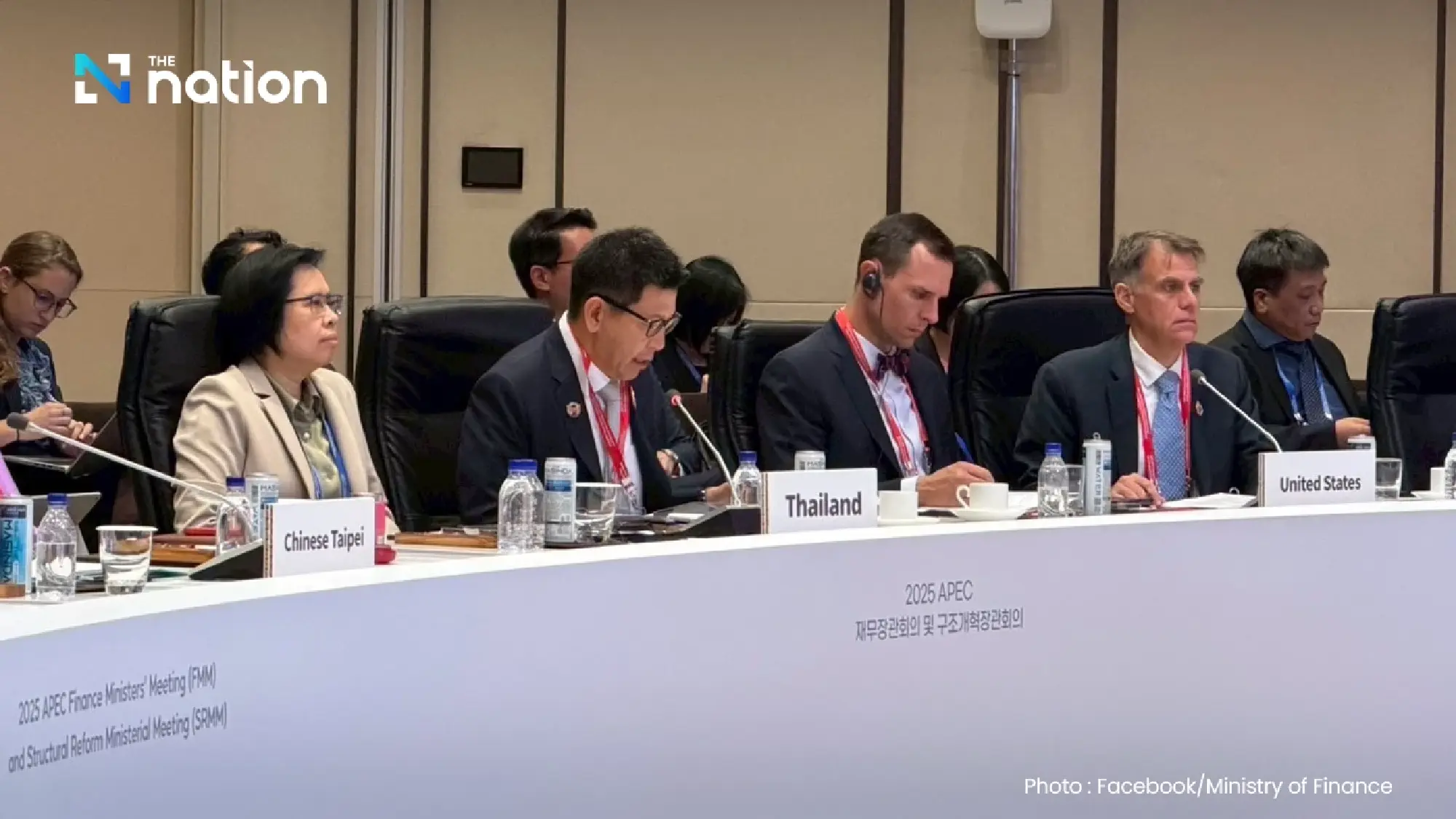 Ekniti joins APEC finance ministers’ meeting, highlights Thailand’s 300-billion-baht digital investment