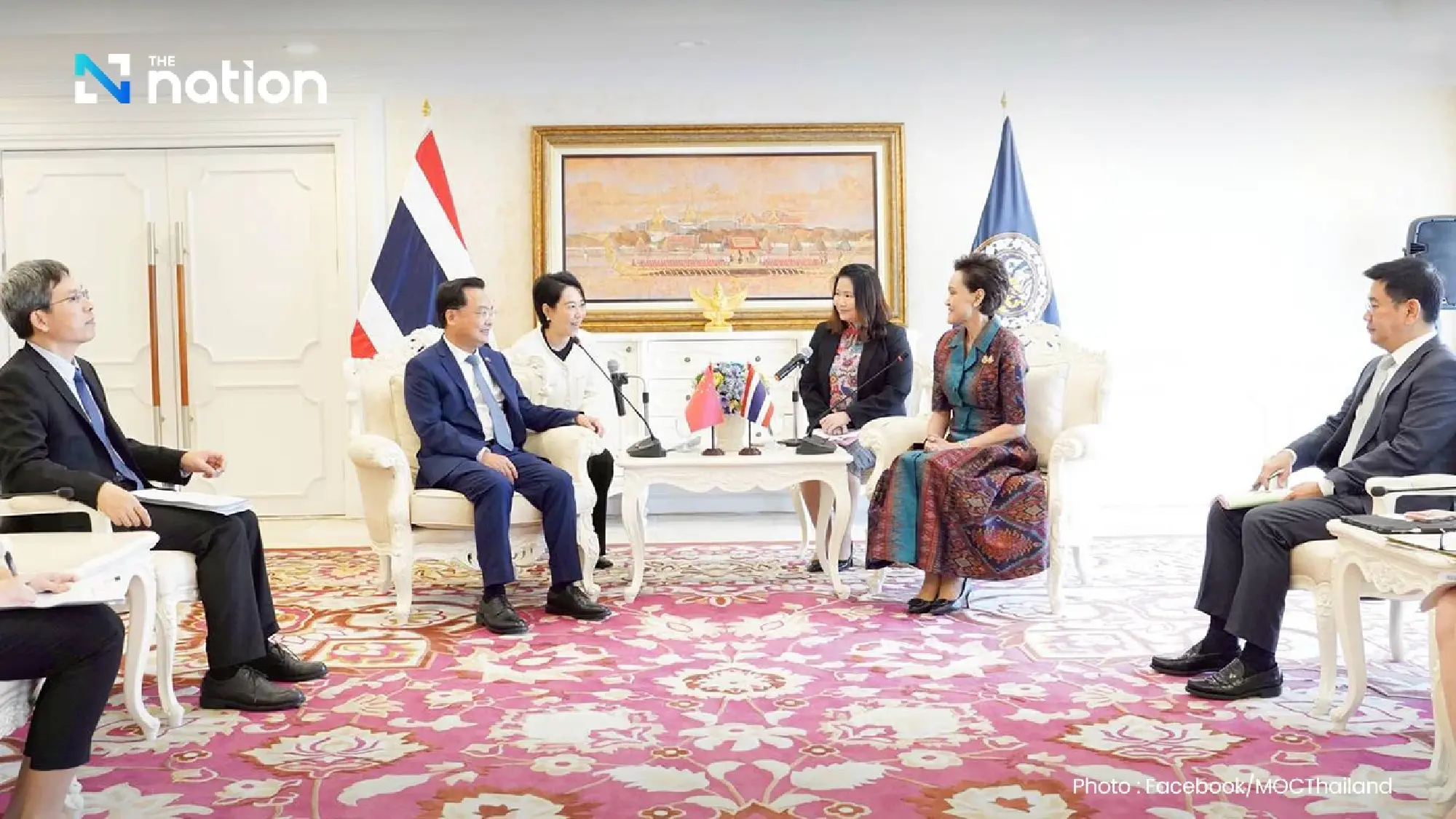 Thai commerce minister meets Chinese ambassador to boost agricultural exports