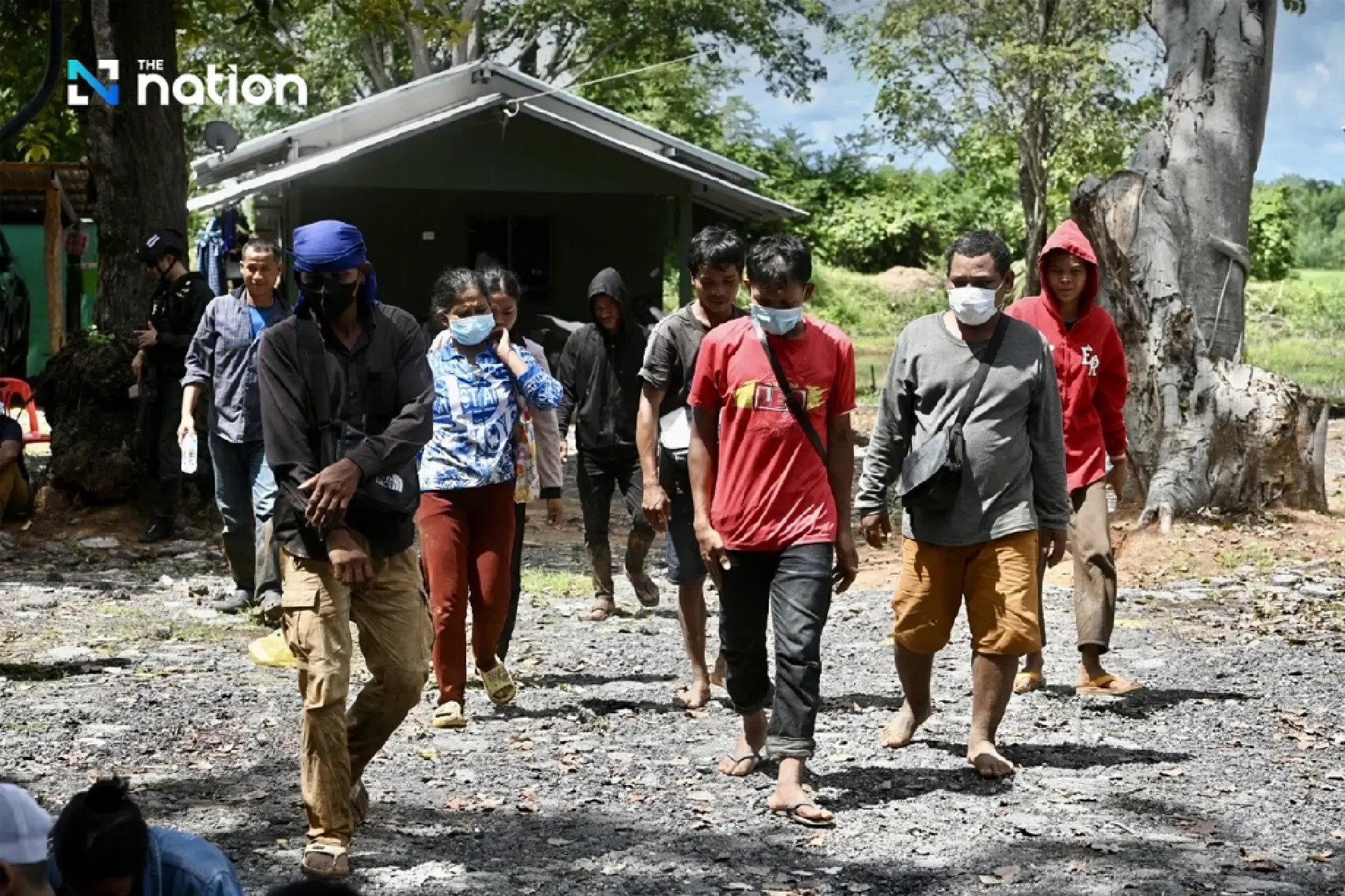 44 Cambodians arrested for sneaking across Sa Kaeo border