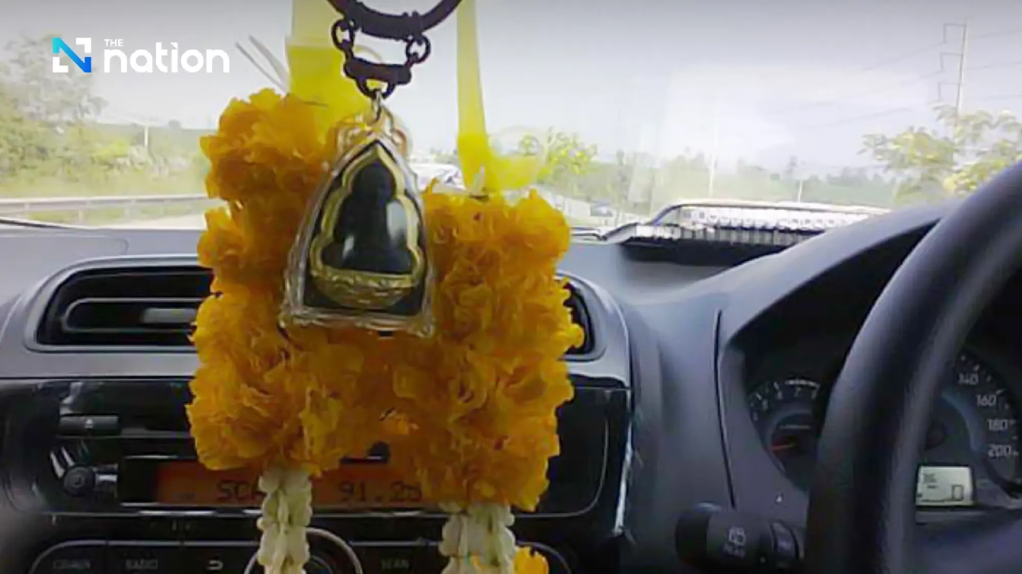 Why Thais sell flower garlands at red lights