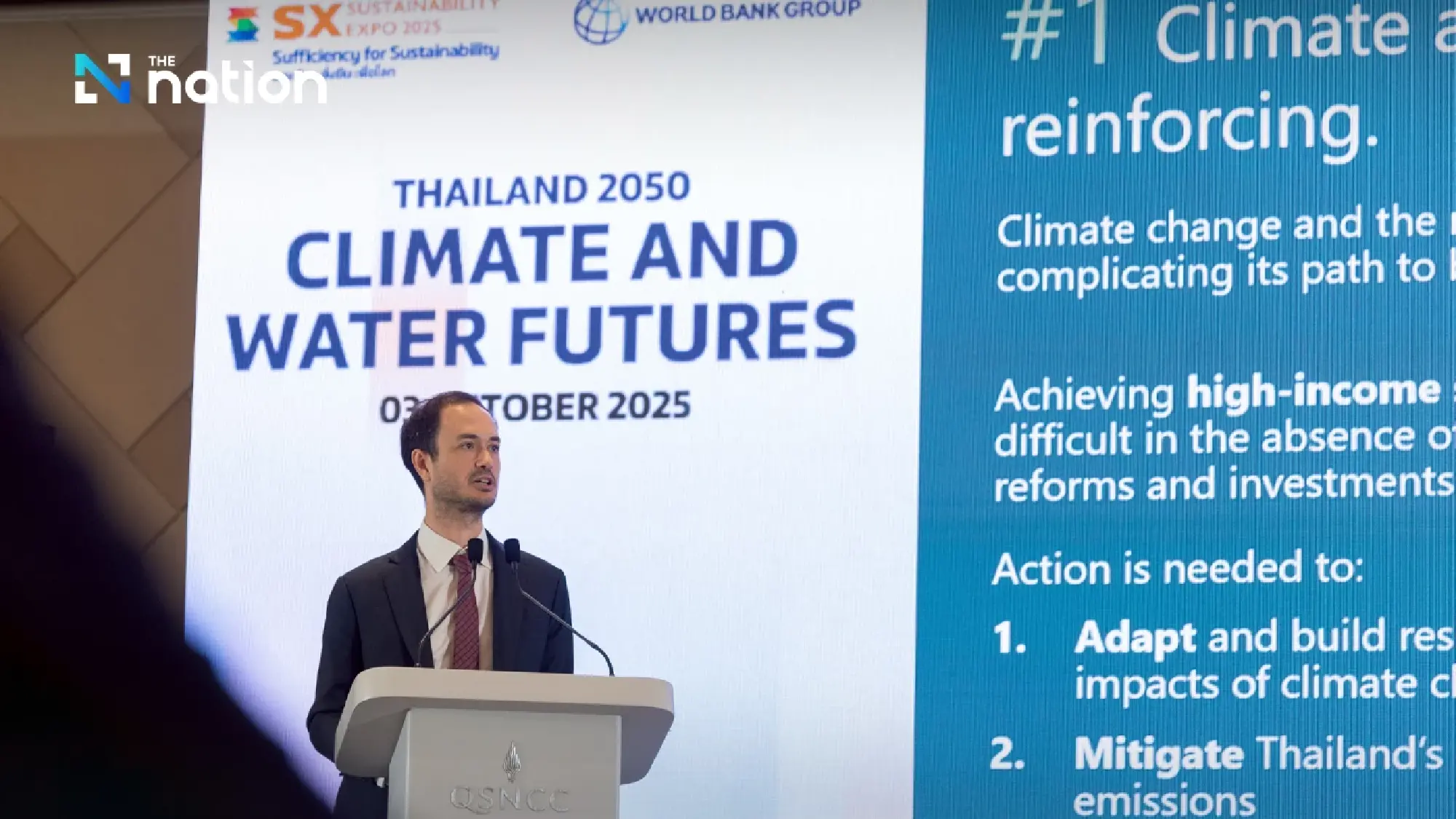 Thailand Faces 14% GDP Loss by 2050 Without Climate Action, World Bank Warns