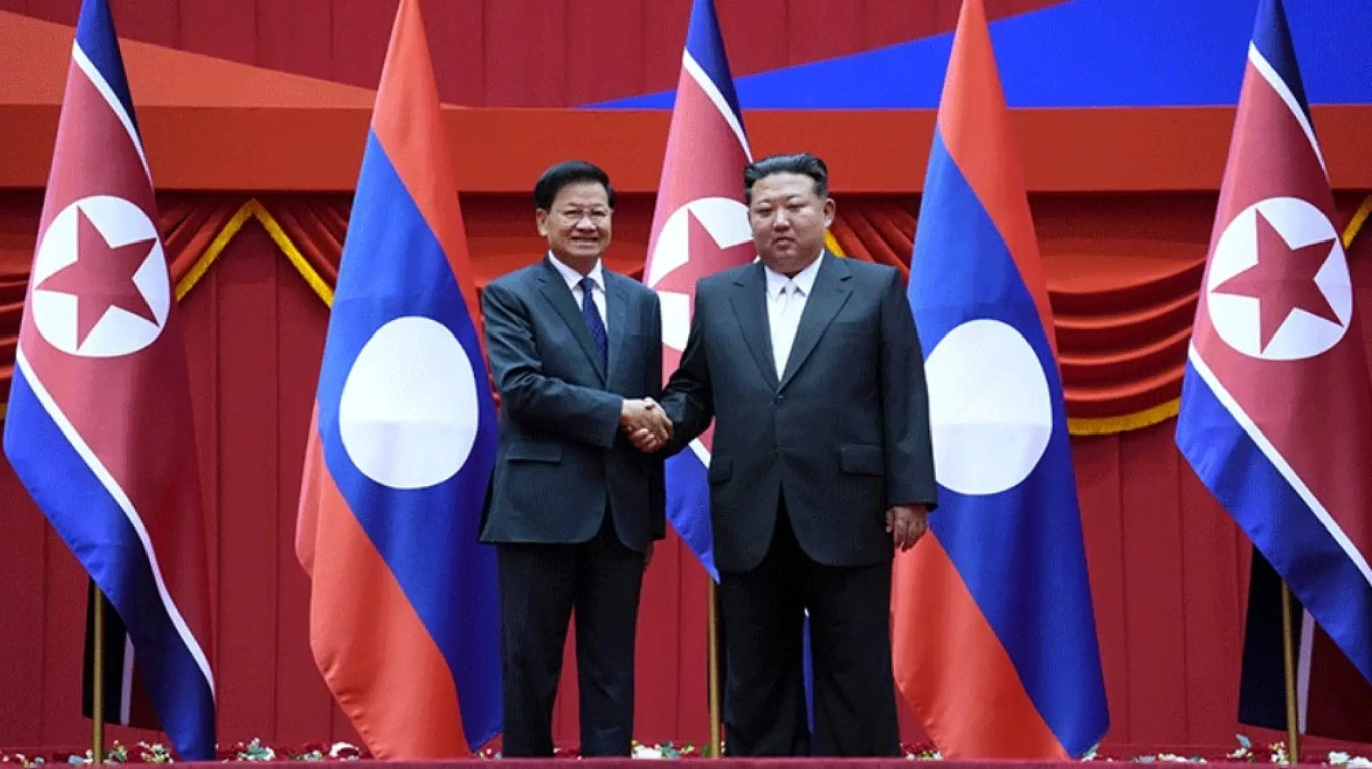Laos, DPRK presidents hold talks to bolster ties