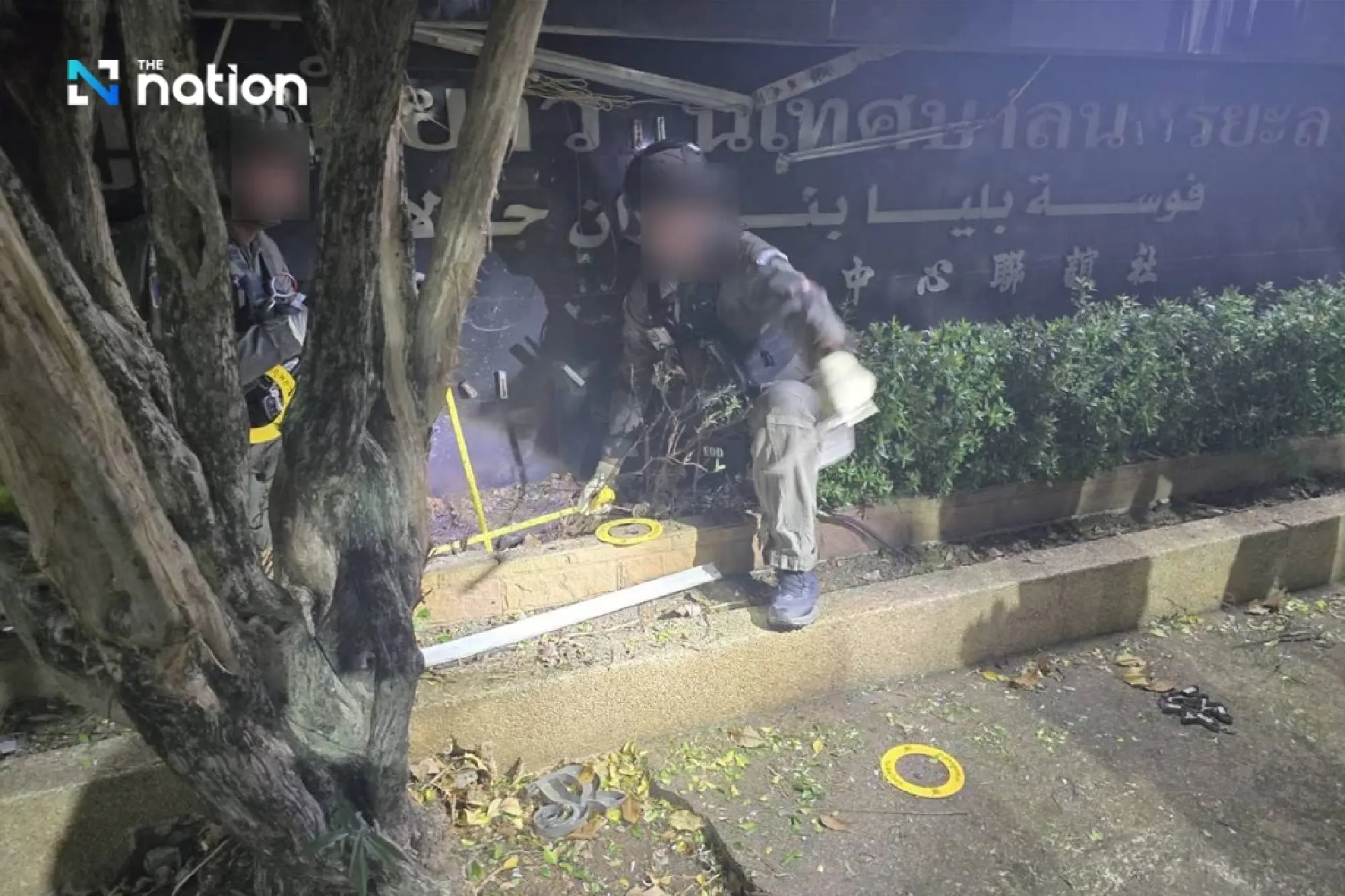 Fourth Army Area chief visits Yala after eight explosions, suspects pipe bombs