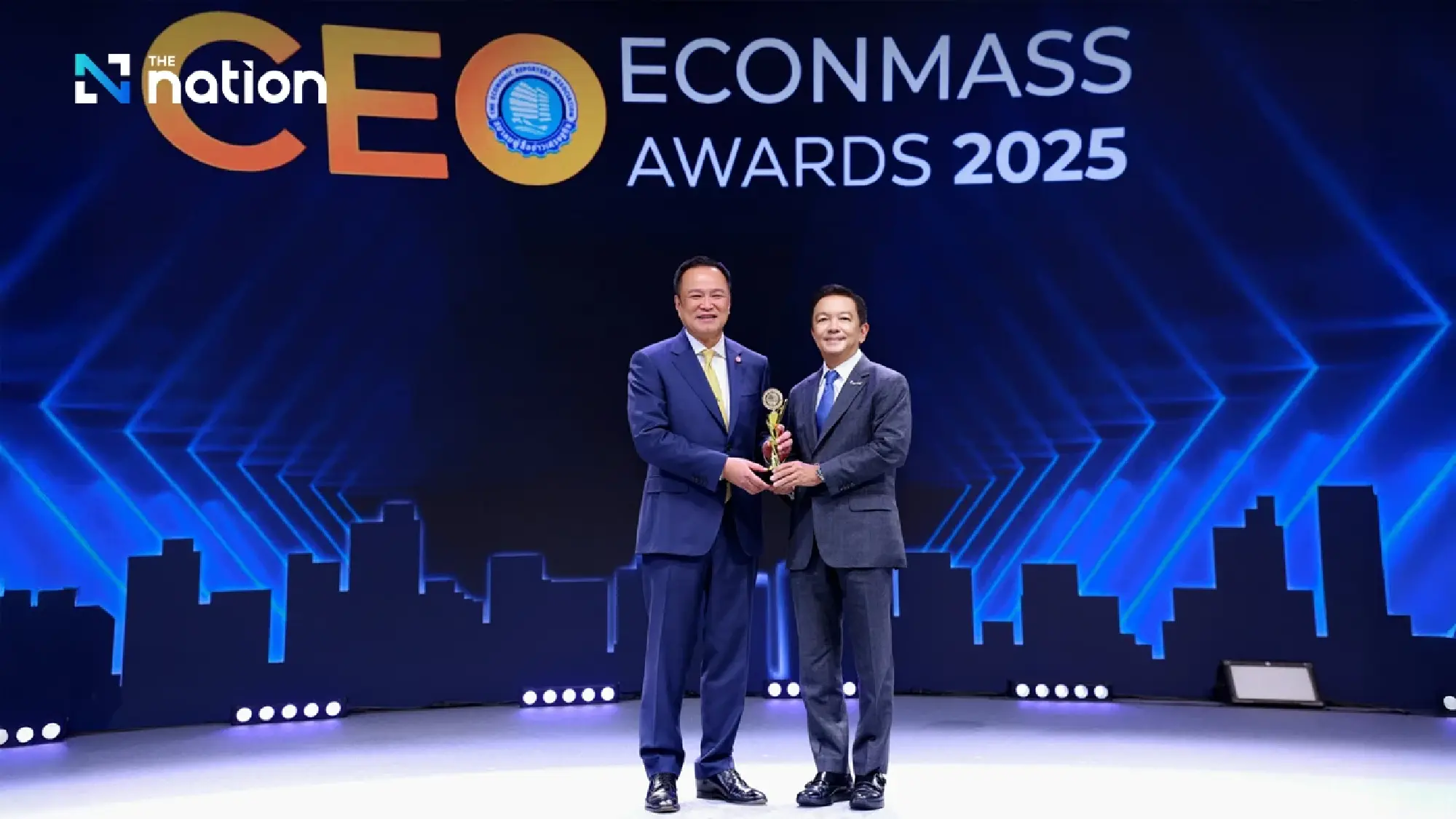 Dr Kongkrapan wins 2 awards for Best State Enterprise CEO at CEO Econmass Awards 2025