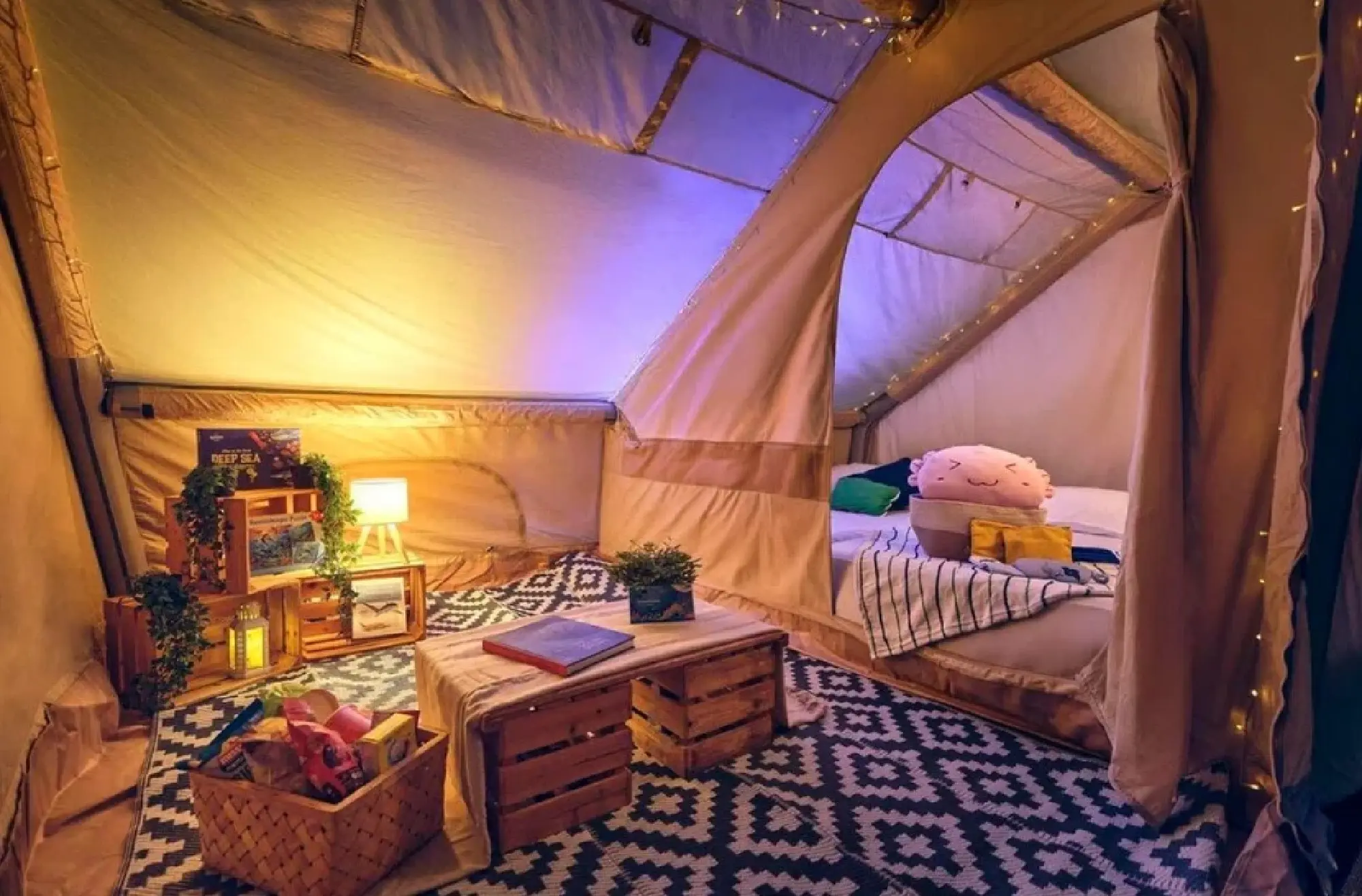 Sleep with the fishes: Glamping at the Singapore Oceanarium