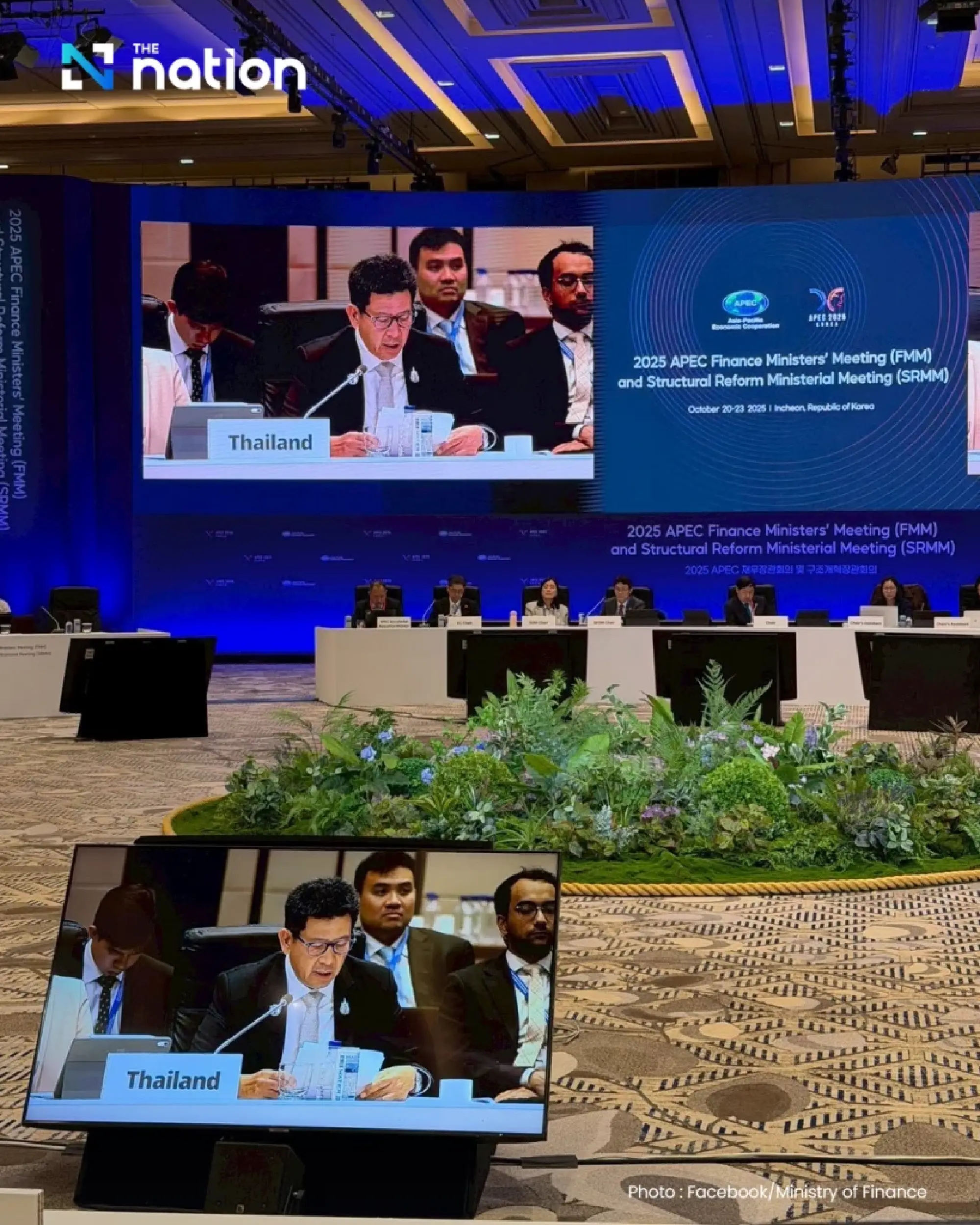 Ekniti joins APEC finance ministers’ meeting, highlights Thailand’s 300-billion-baht digital investment