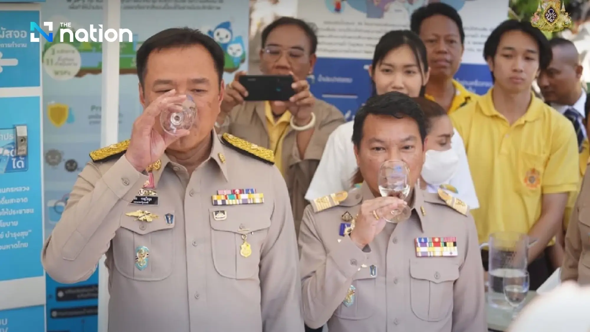 Anutin government makes clean drinking water a core national policy