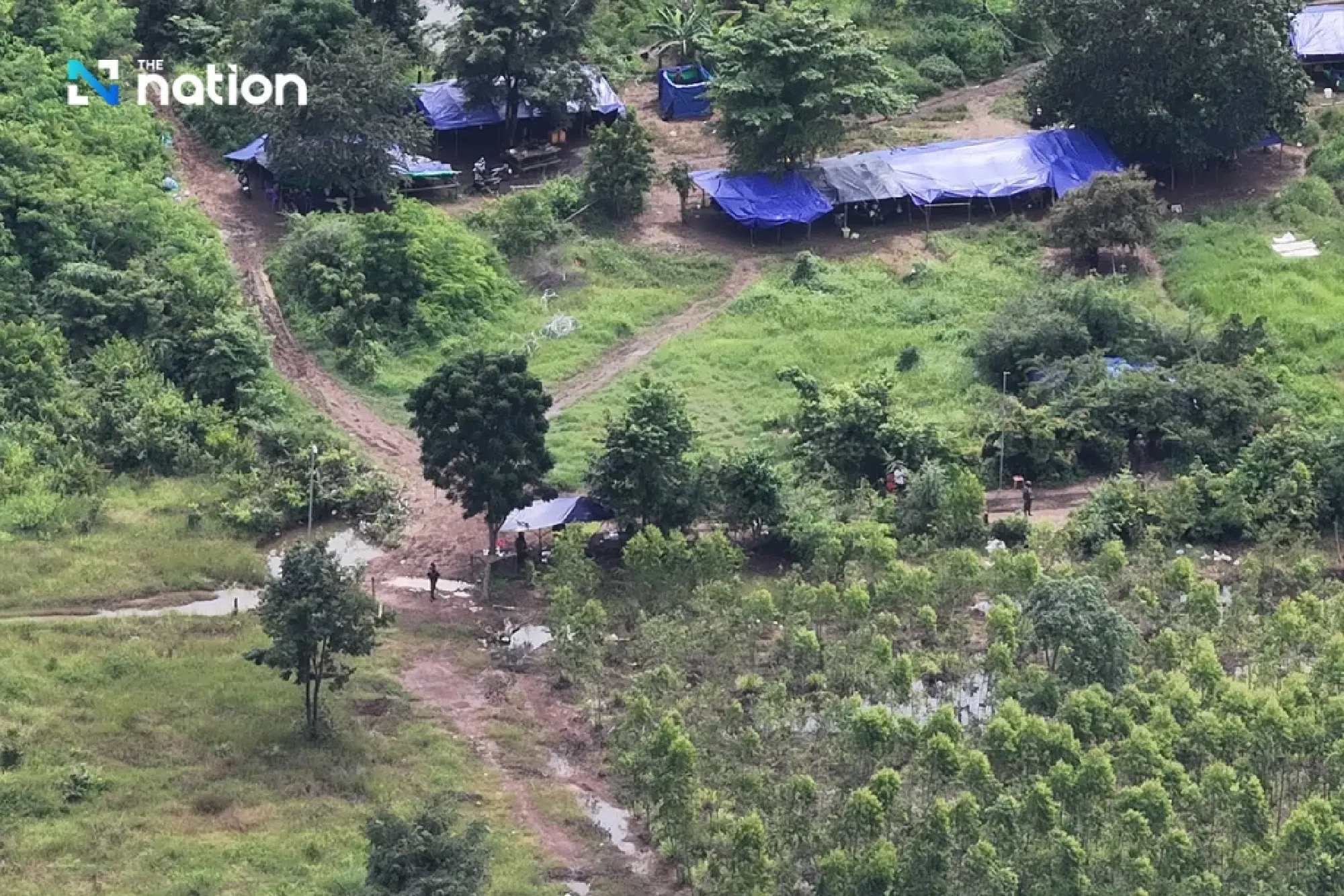 Thai Air Force Chief warns of readiness as Cambodian troops and civilians gather along Prey Chan border