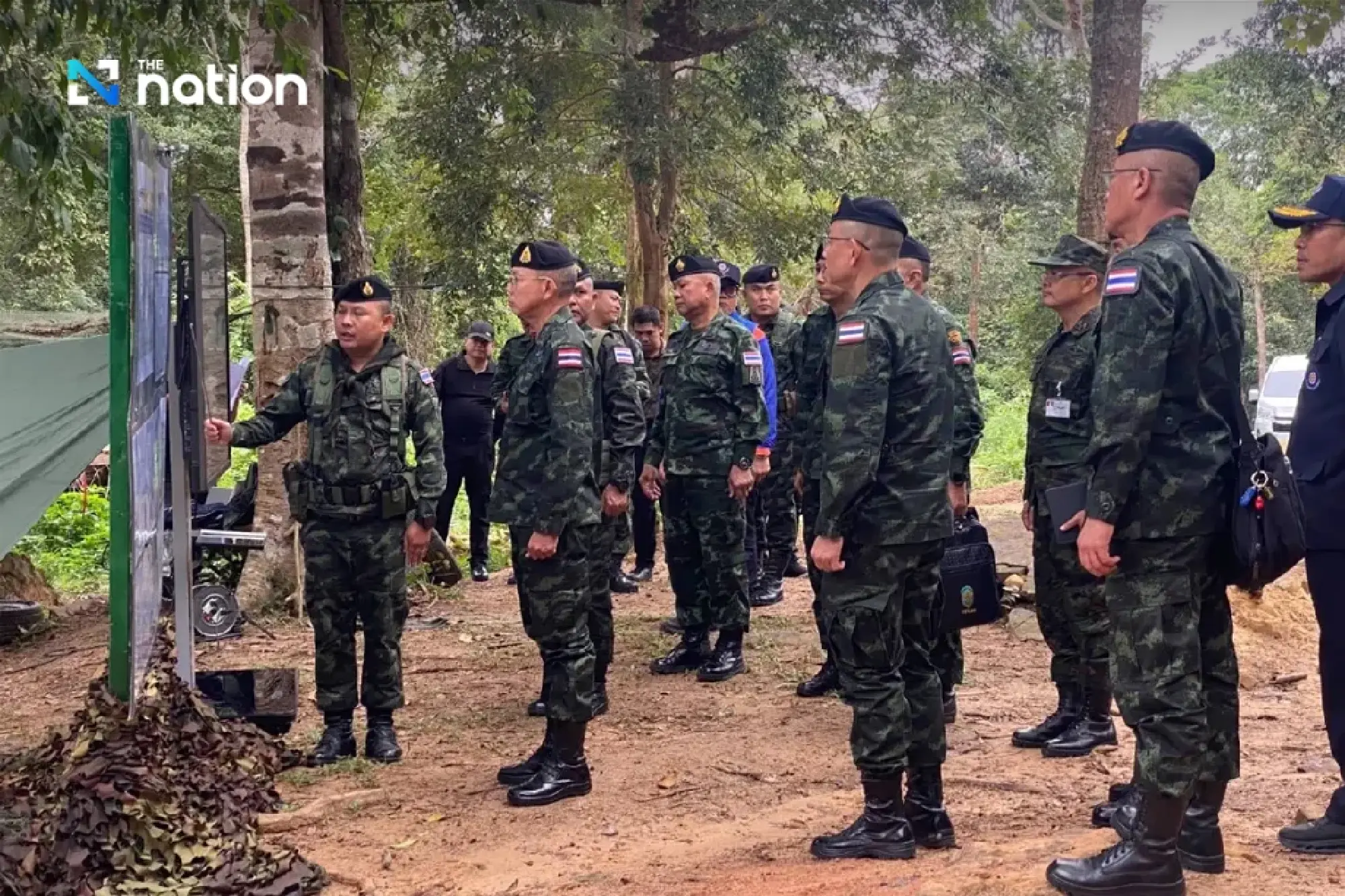 Commander-in-Chief inspects Thai-Cambodia border operations