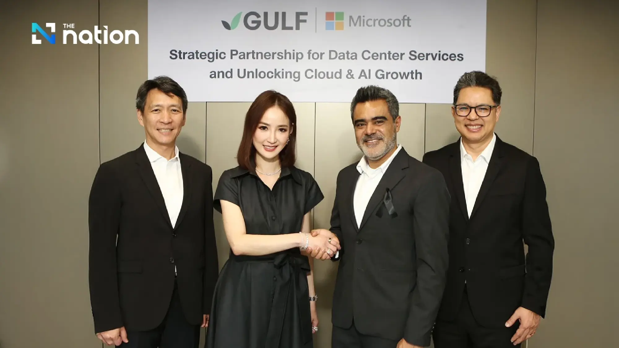 GULF Forges Strategic Partnership with Microsoft for Data Center Services and to Advance Cloud and AI Growth in Thailand