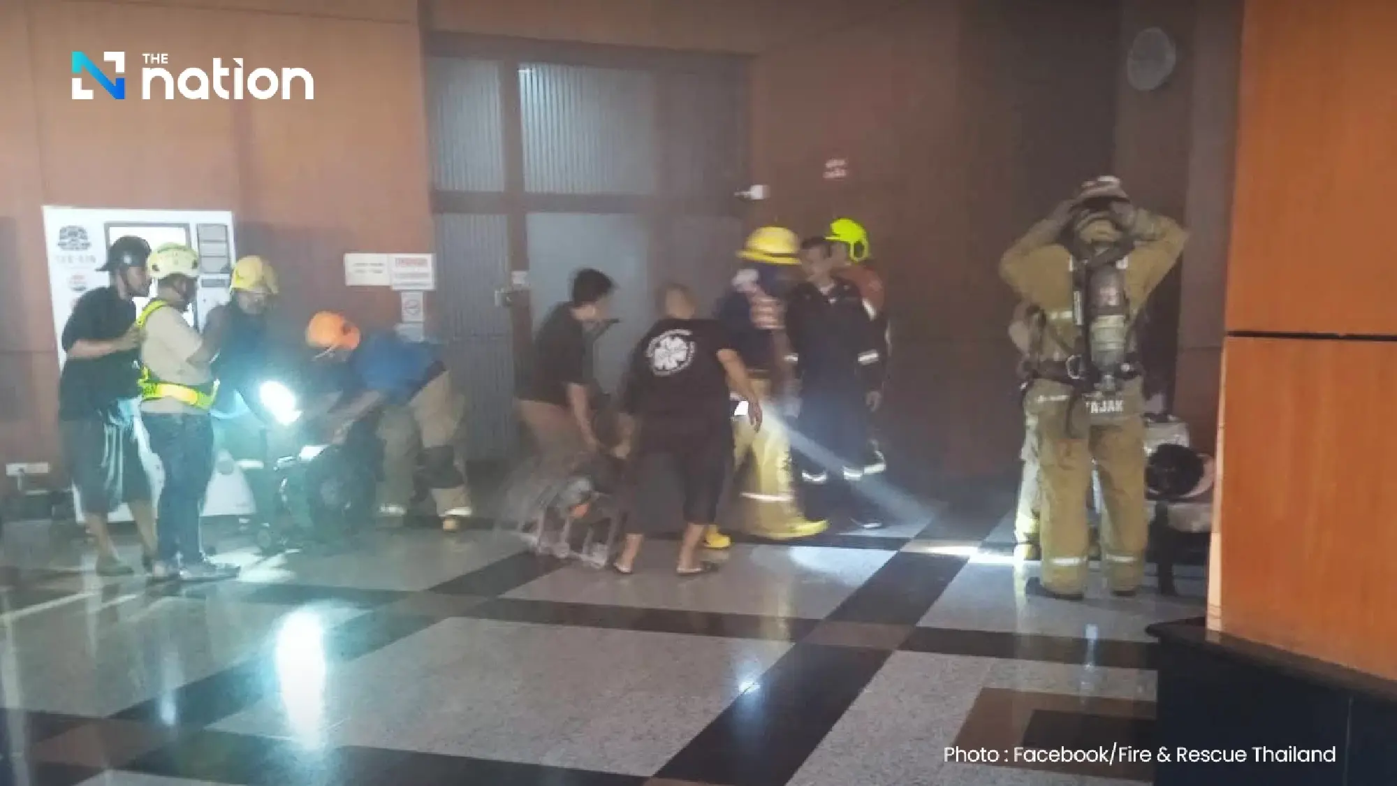 One dead, 14 injured in condo fire opposite Pata Mall