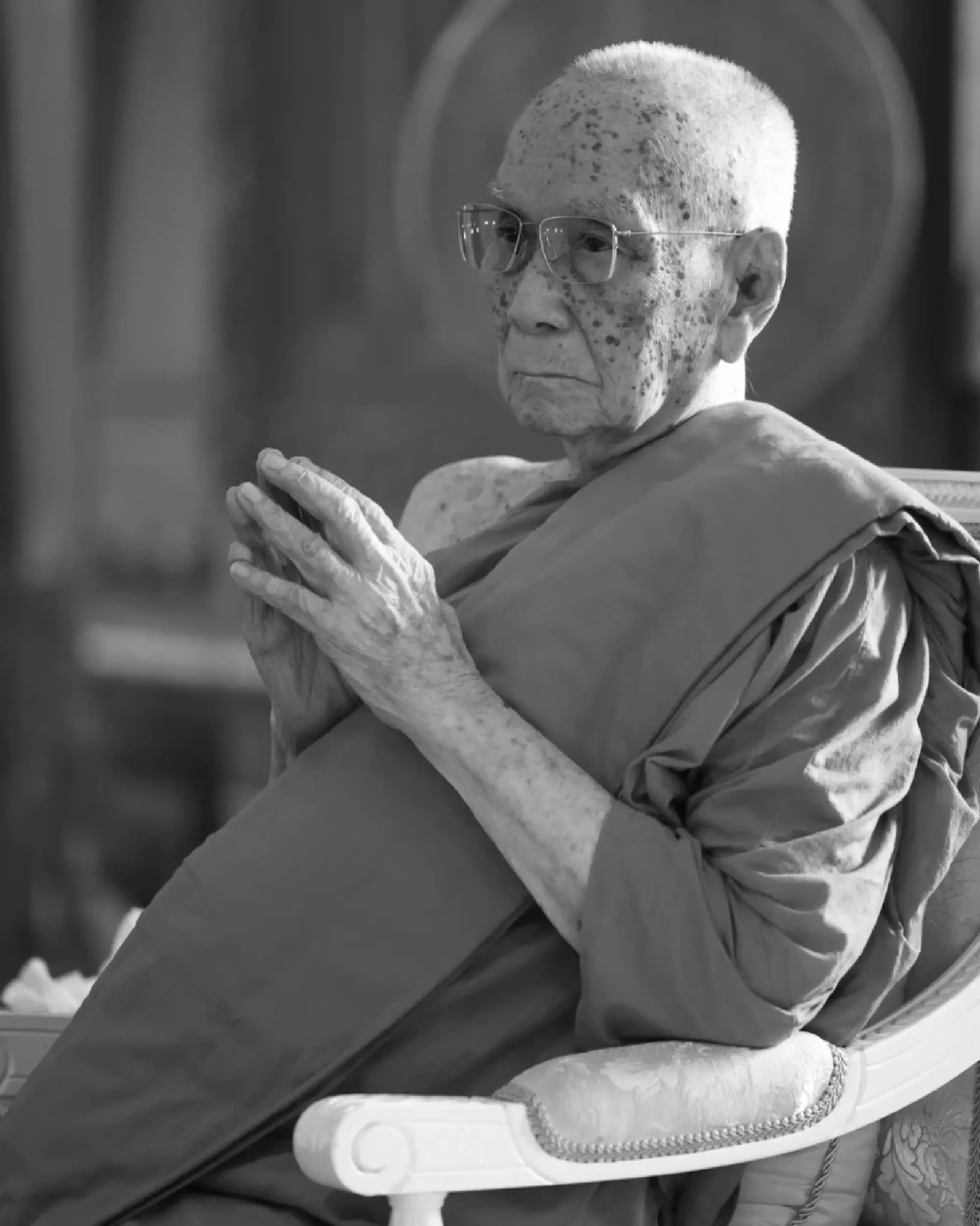 Supreme Patriarch performs merit-making ceremony for Her Majesty Queen Sirikit The Queen Mother