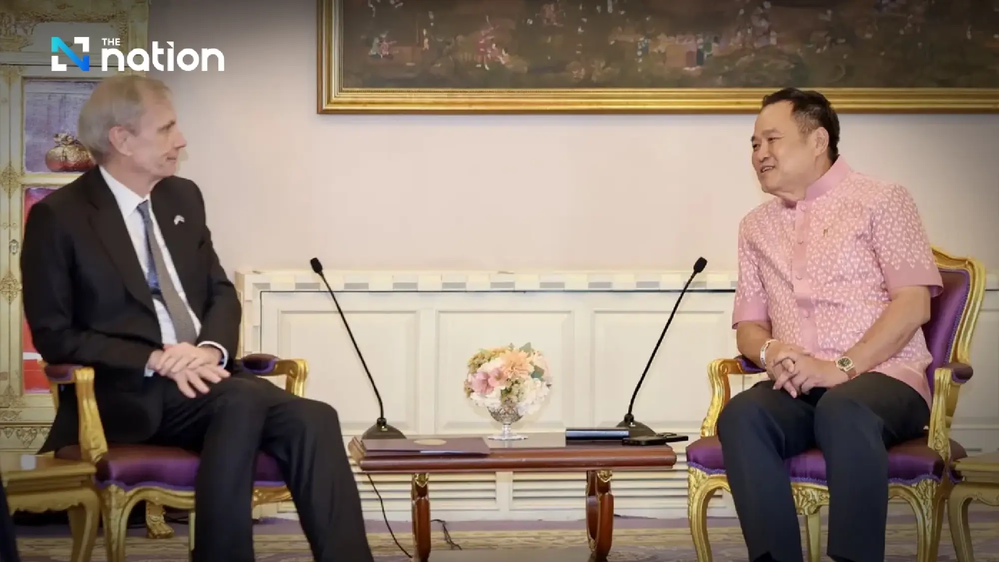 Thai PM Anutin Discusses Scam Crackdown with US Ambassador