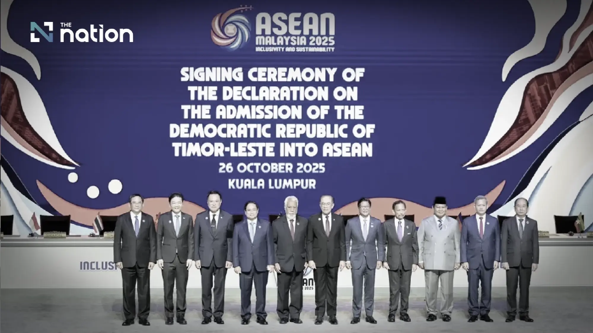 Anutin says signing with Cambodia is a path to peace, not a ceasefire treaty