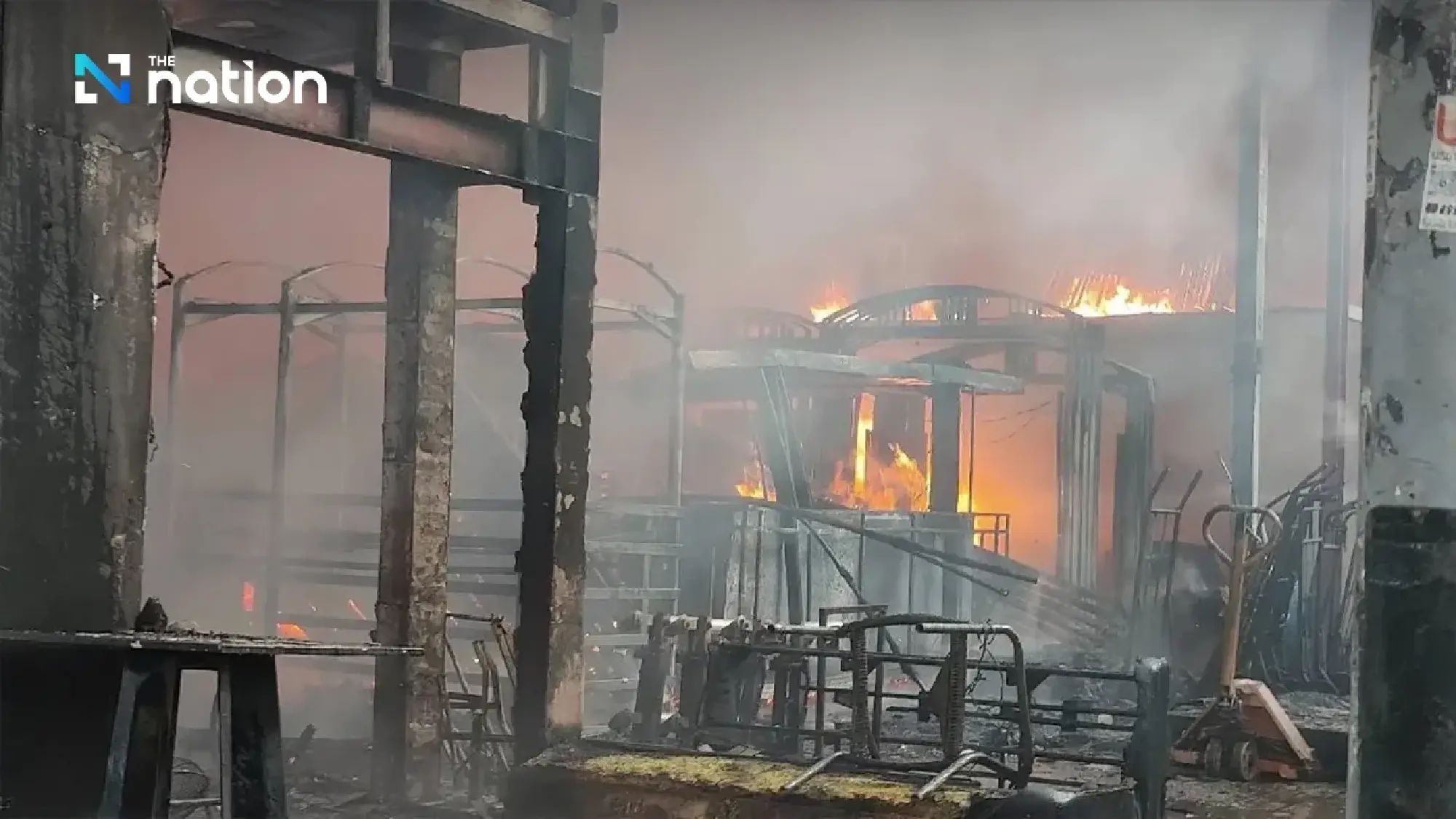 Fire breaks out at popular restaurant in Bangkok’s RCA area