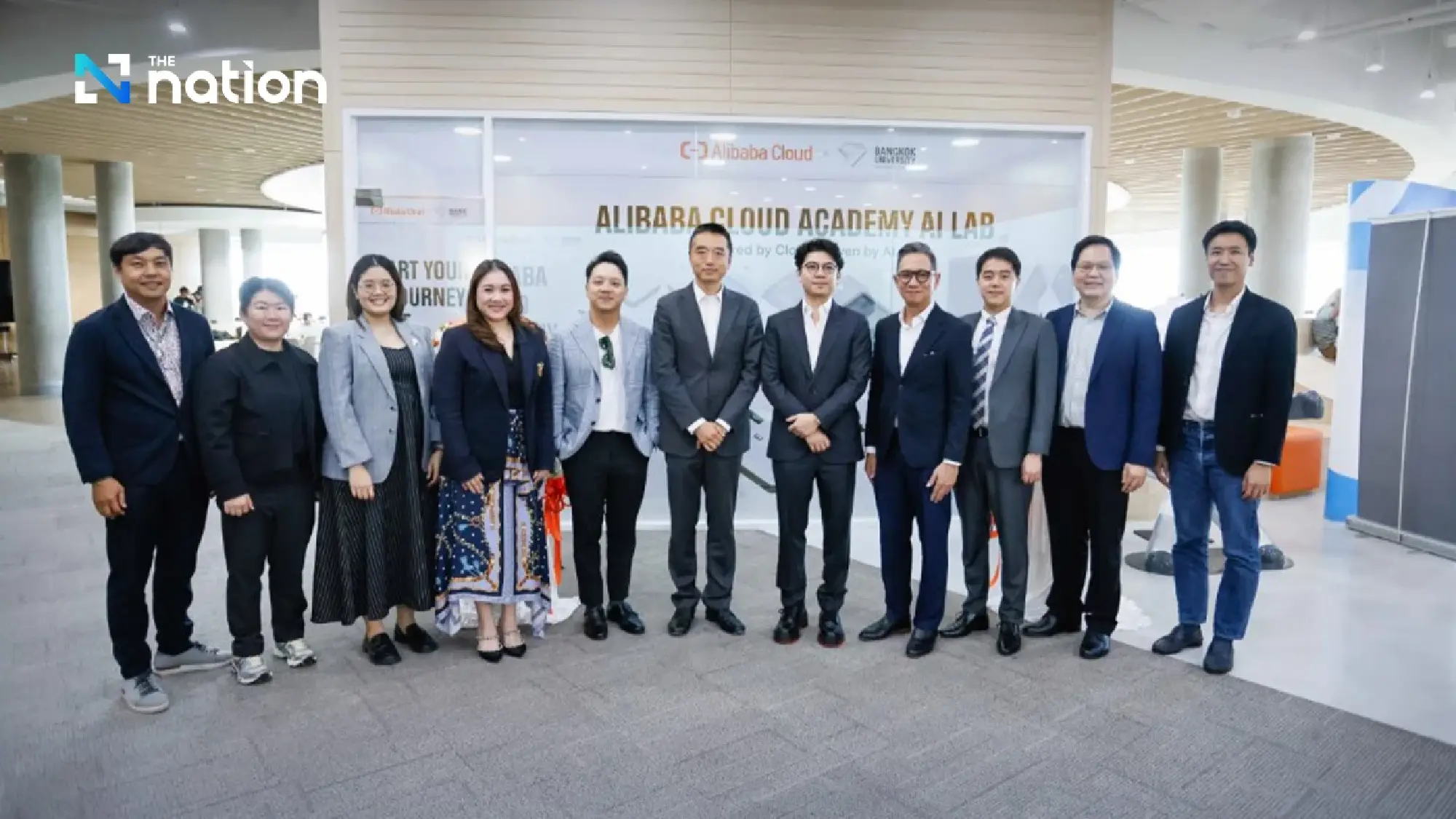 BU in collaboration with Alibaba Cloud launches Thailand’s first Alibaba Cloud AI Lab