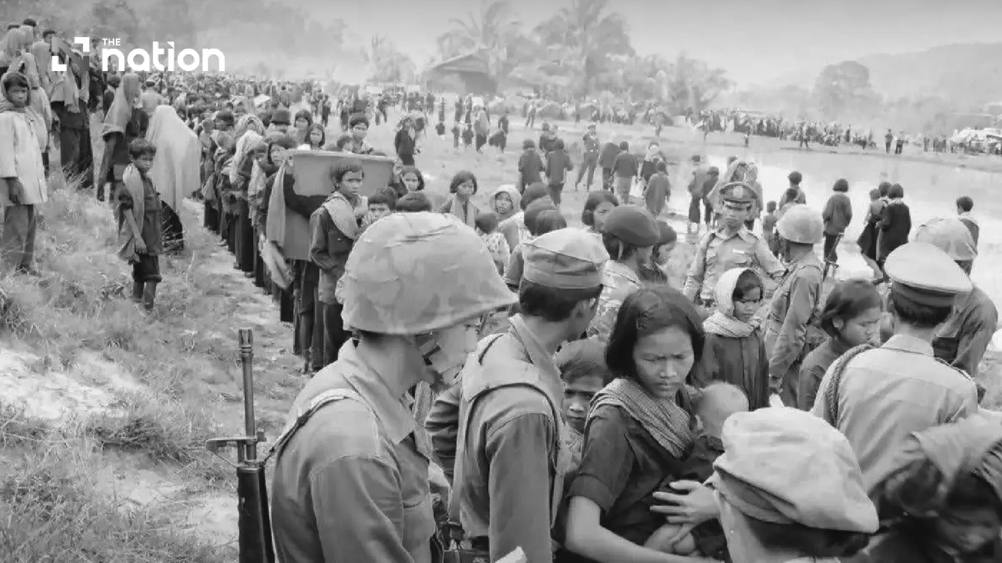 Her Majesty Queen Sirikit The Queen Mother’s royal aid to Cambodian refugees in Thailand