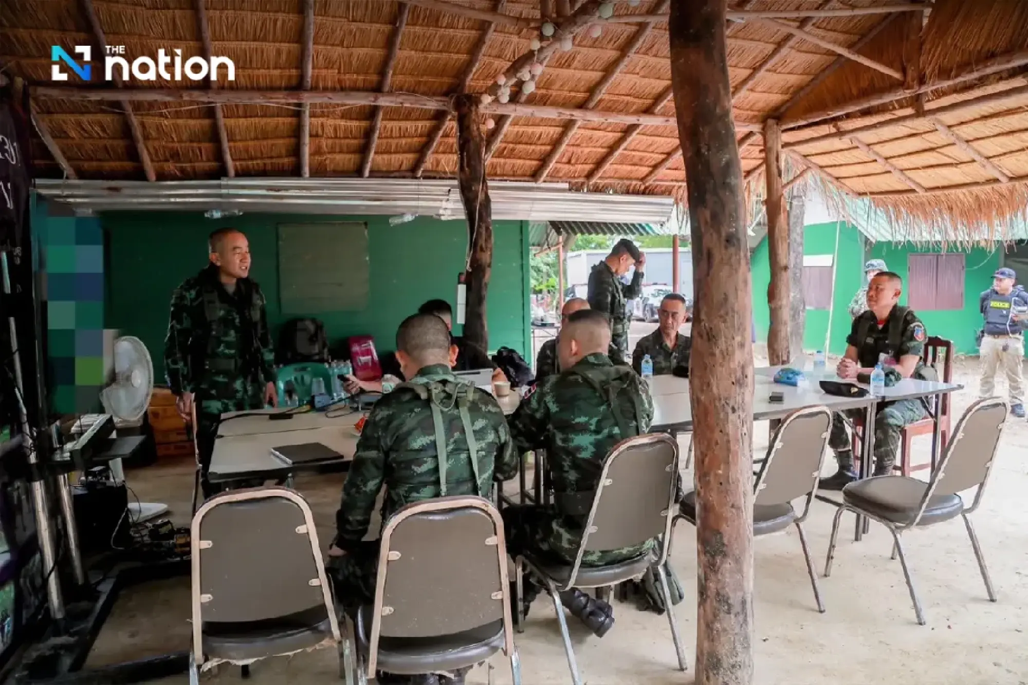 First Army Area deploys crowd control and bomb disposal units at Sa Kaeo border