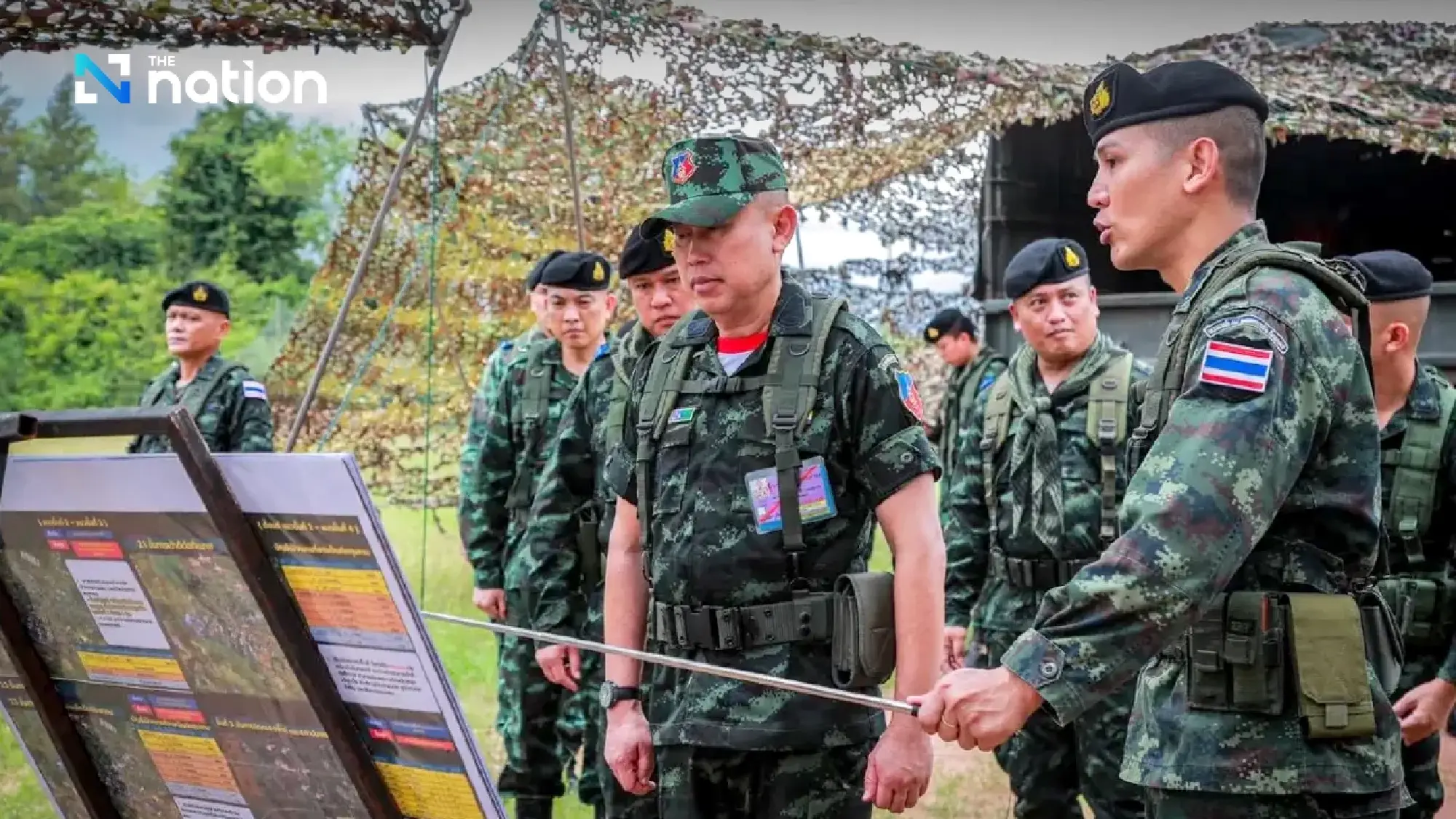 First Army Area clears Cambodian structures at Ban Nong Ya Kaew