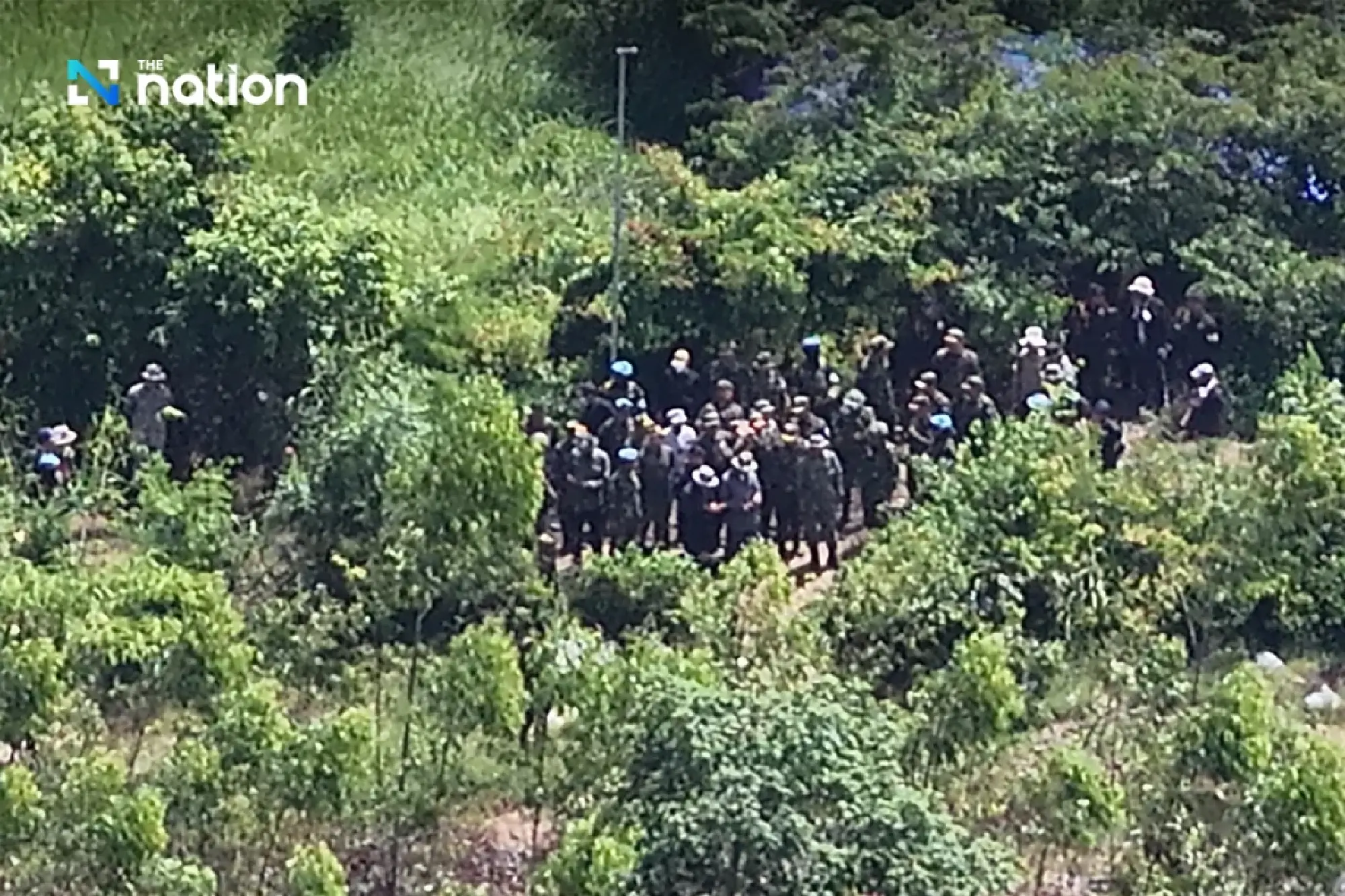 Thai Air Force Chief warns of readiness as Cambodian troops and civilians gather along Prey Chan border