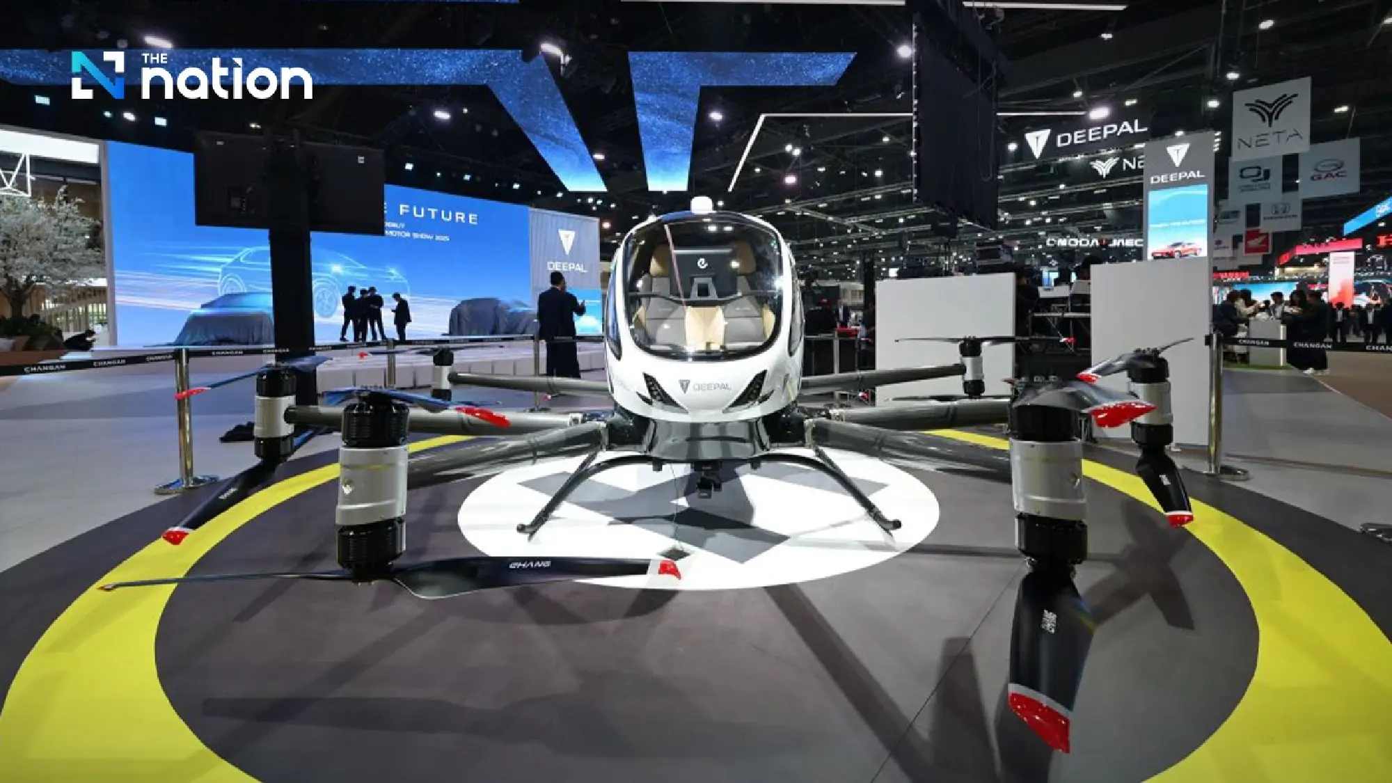EH216-S: Unmanned Aerial Vehicle revolutionises Thailand urban mobility