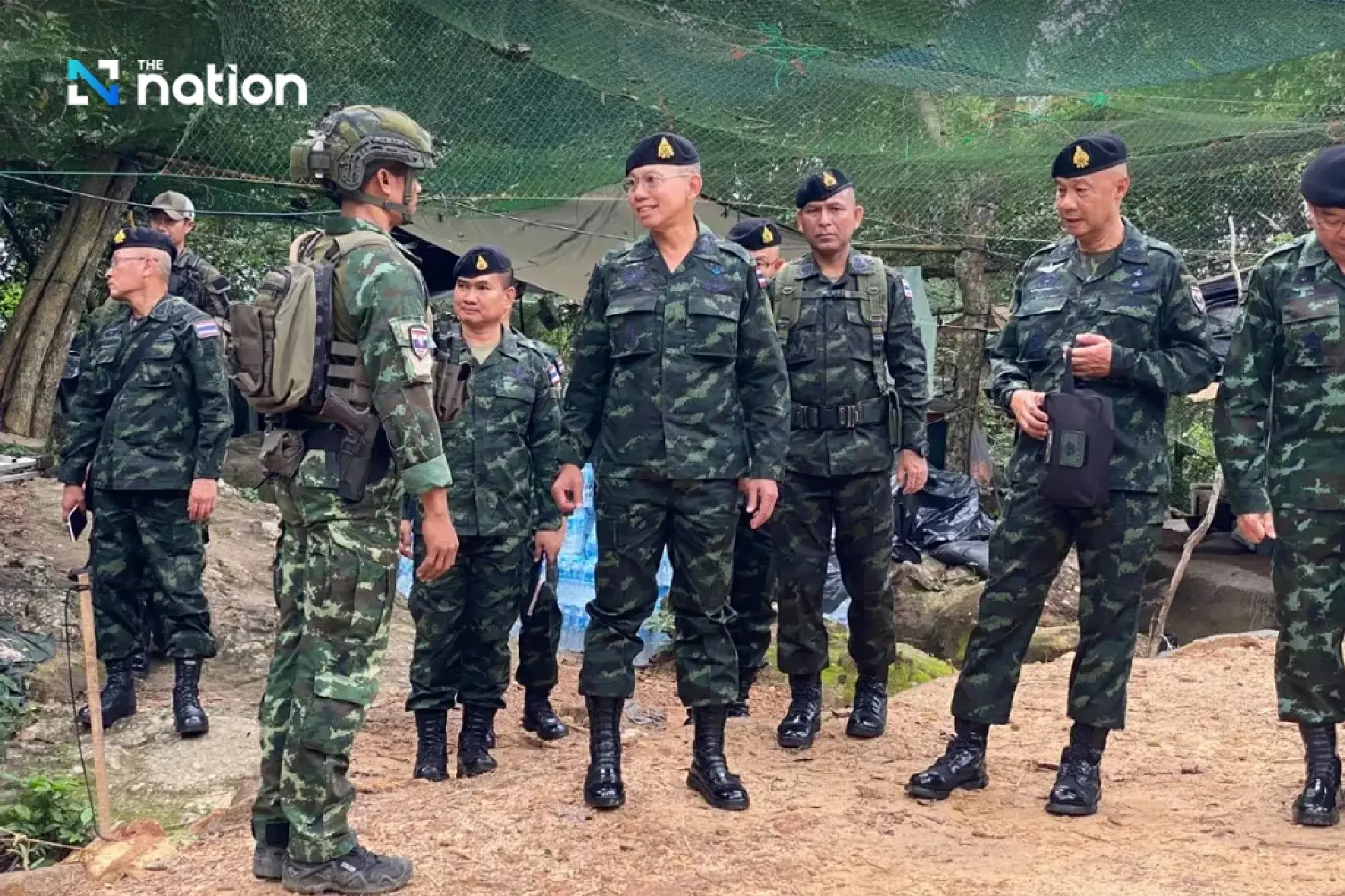 Commander-in-Chief inspects Thai-Cambodia border operations