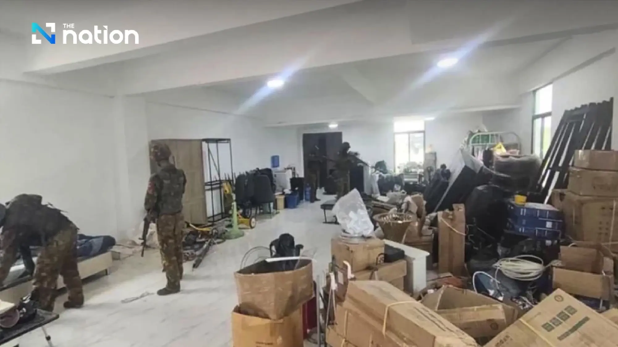 Myanmar troops raid KK Park scam base, detain over 2,000 workers