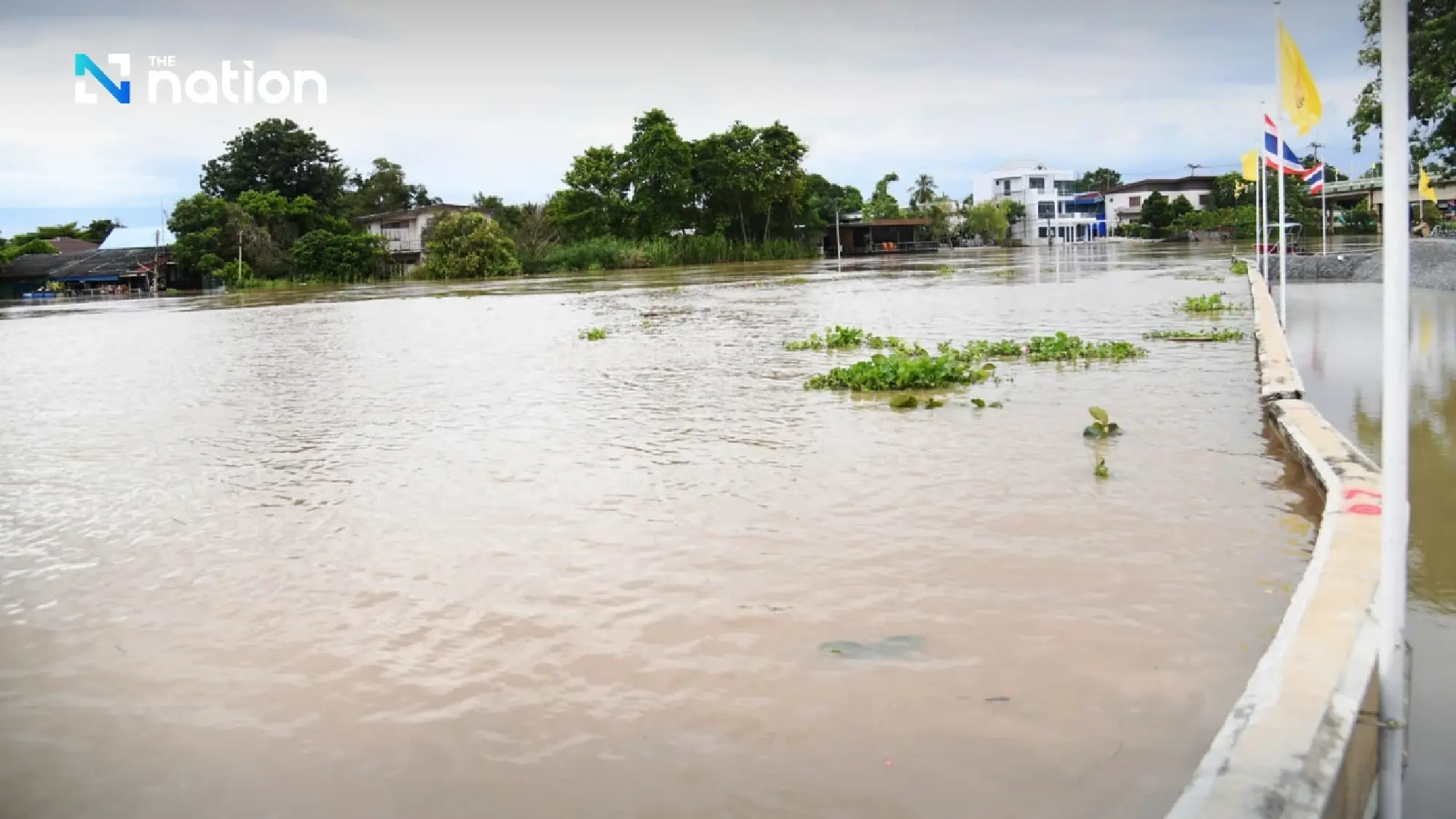 Cell broadcast alerts issued for Pathum Thani and Nonthaburi as Chao Phraya Dam increases discharge