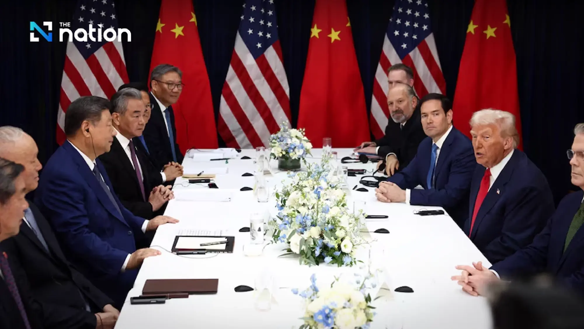 Trump meets Xi in South Korea to discuss trade war truce