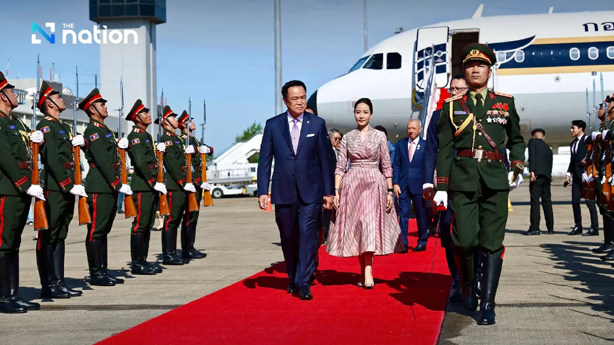 Anutin makes first overseas visit to Laos to mark 75 years of diplomatic ties