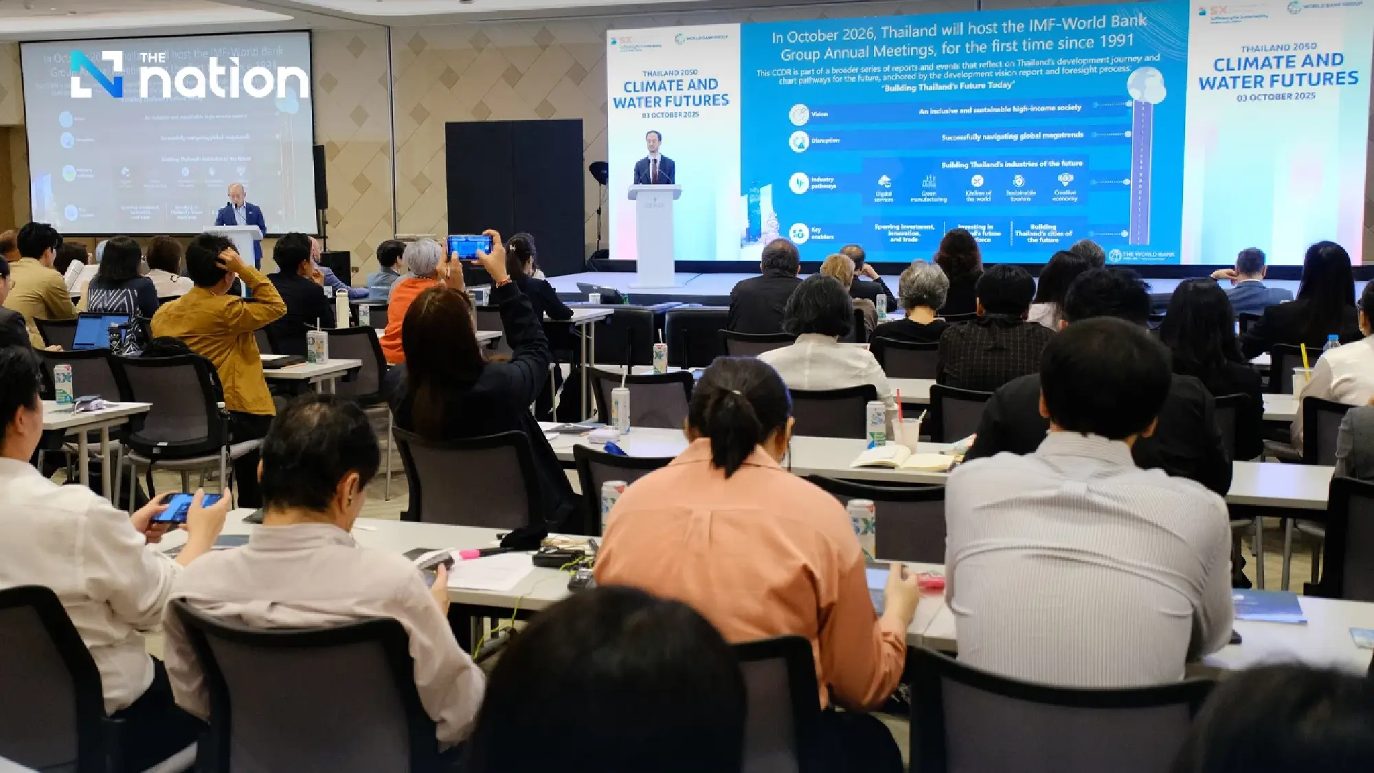 Water and climate: urgent issues, emerging opportunities