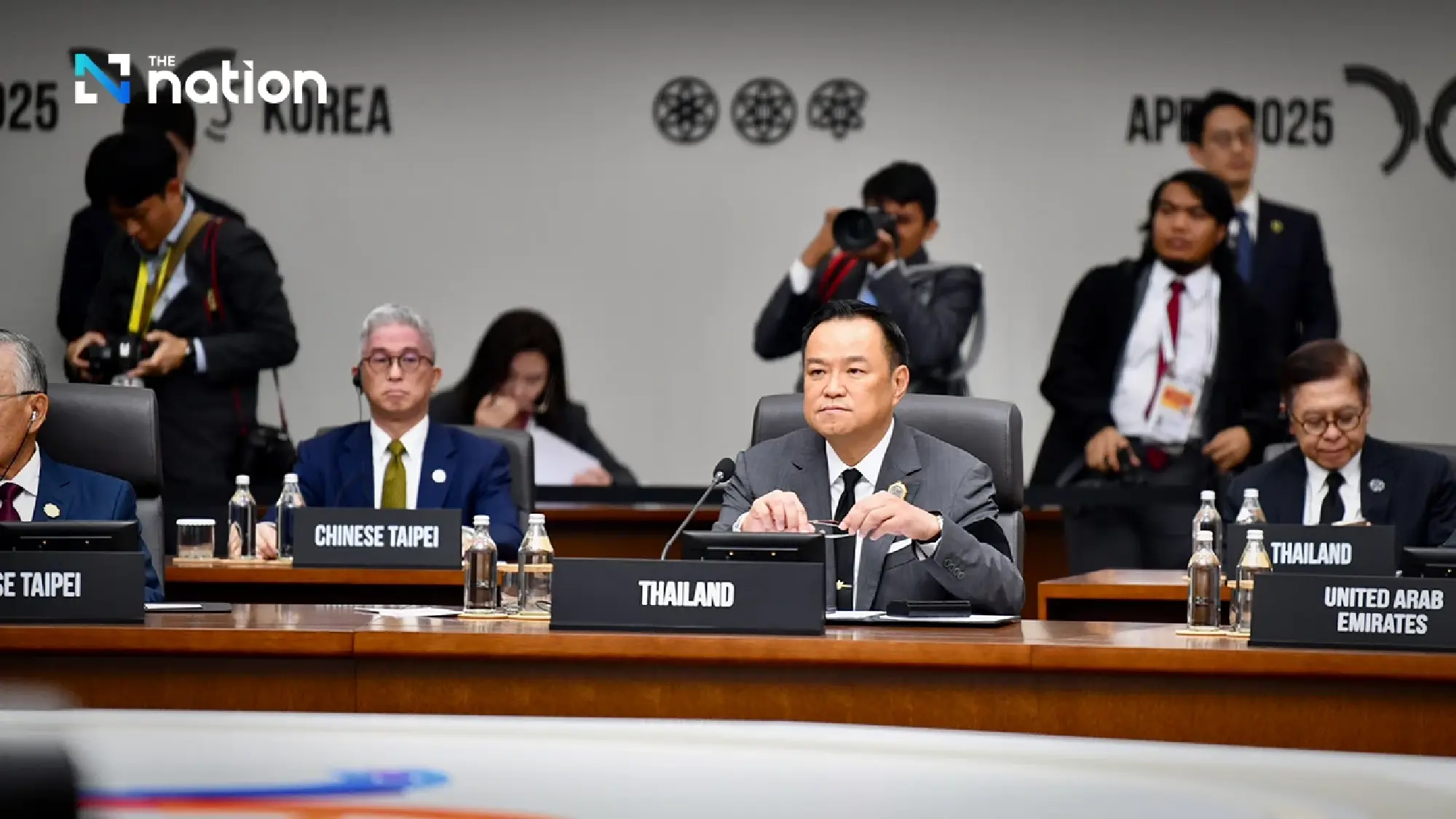 Anutin to hold bilateral talks with Xi Jinping today, deliver statement at APEC leaders’ summit