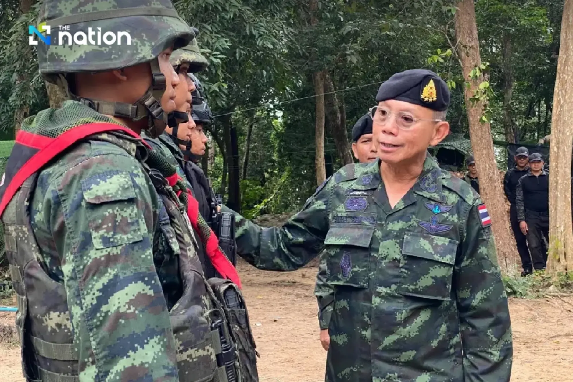 Commander-in-Chief inspects Thai-Cambodia border operations