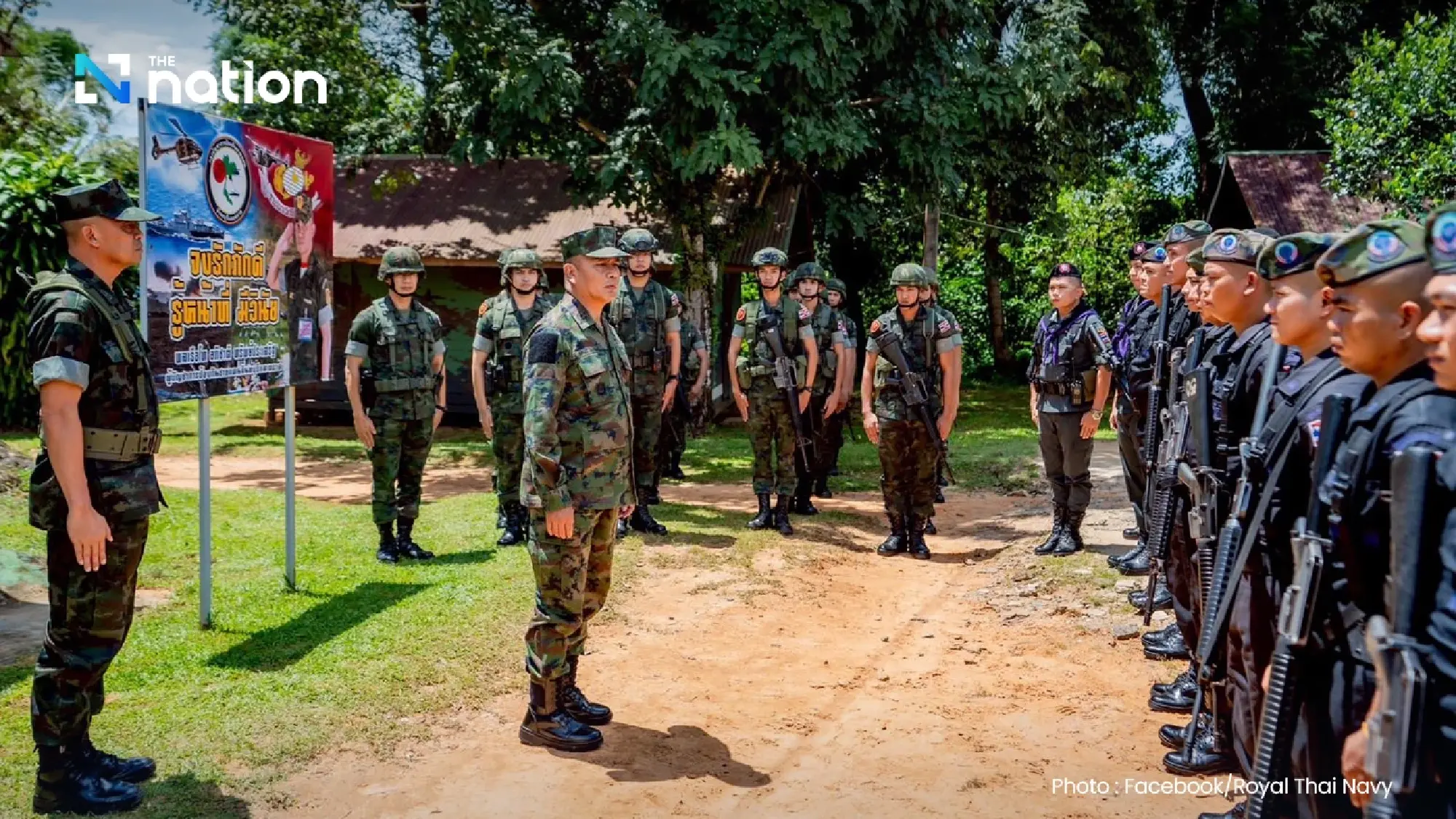 Navy chief visits Chanthaburi, Trat to prepare for border fence construction