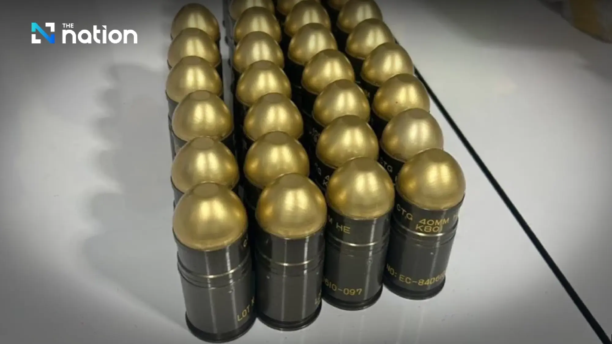 36 M79 grenades discovered hidden in major logistics warehouse in Songkhla