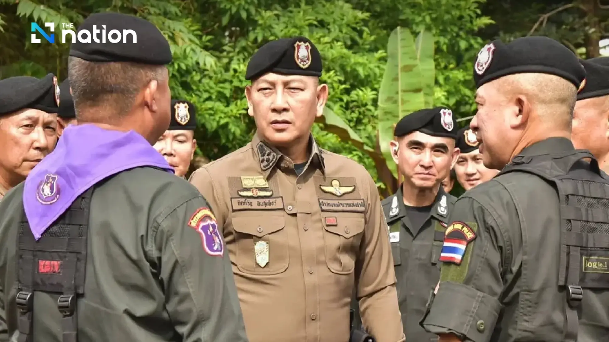 National police chief visits Sa Kaeo, vows support for border defence