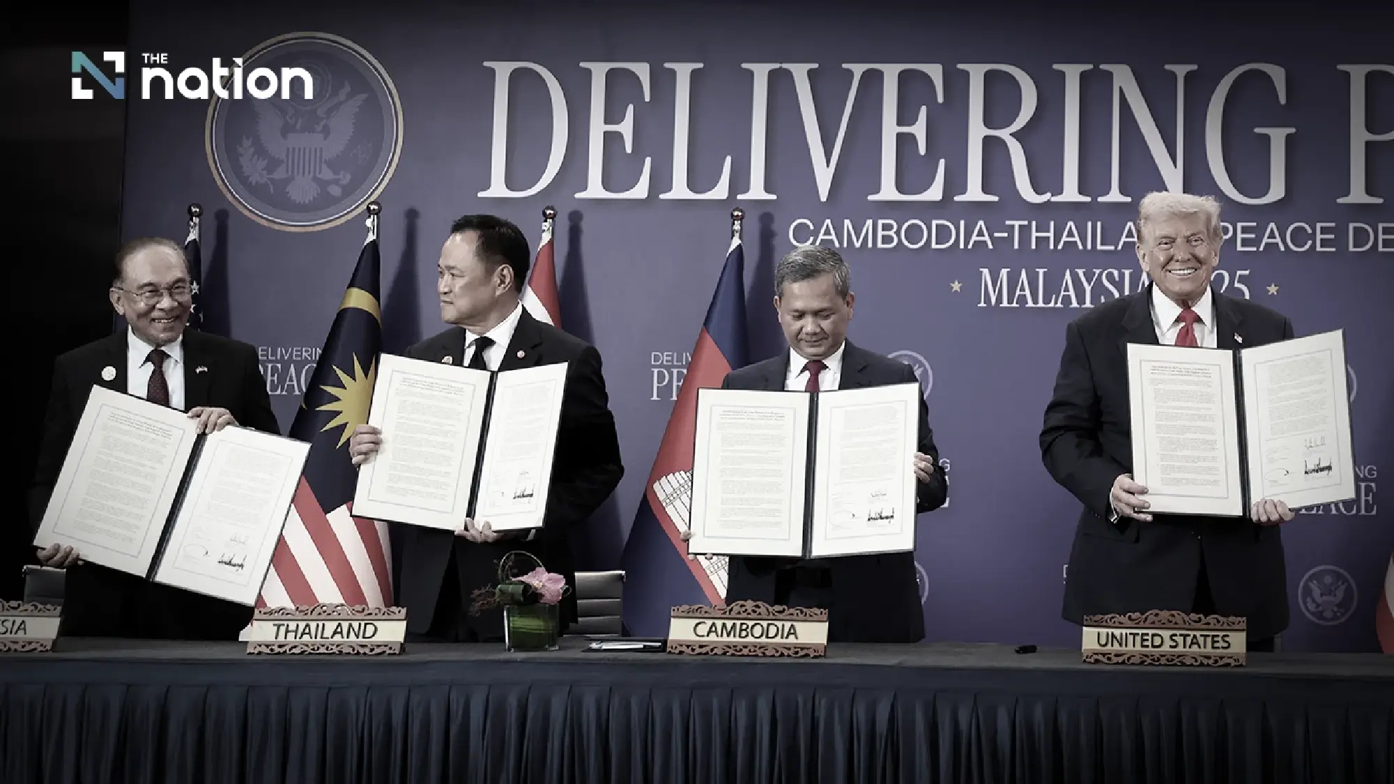 Regional Truce: Enhanced Ceasefire Signed by Thai and Cambodian PMs at ASEAN Summit, Trump Witnesses