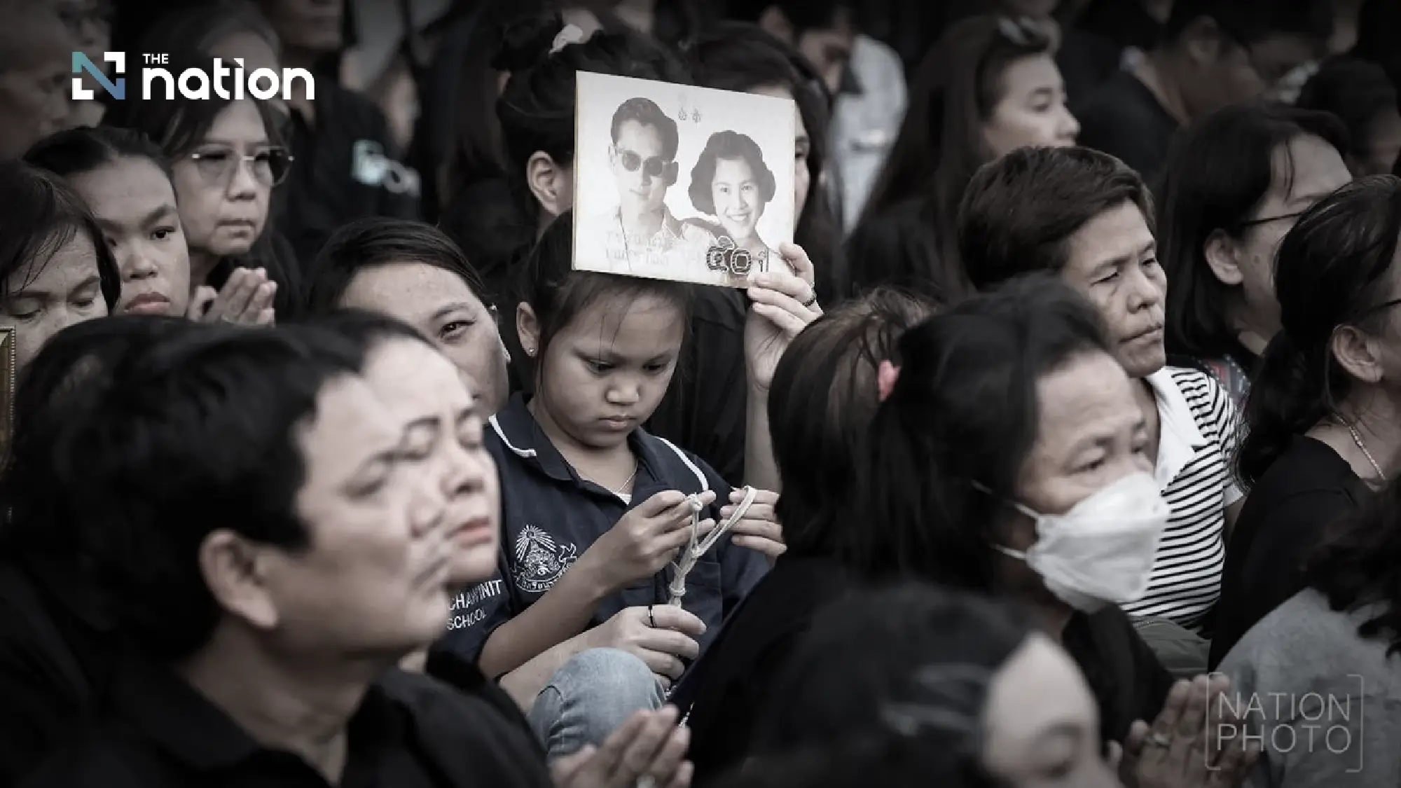 King and Queen Lead Solemn Procession for Queen Mother's Royal Remains