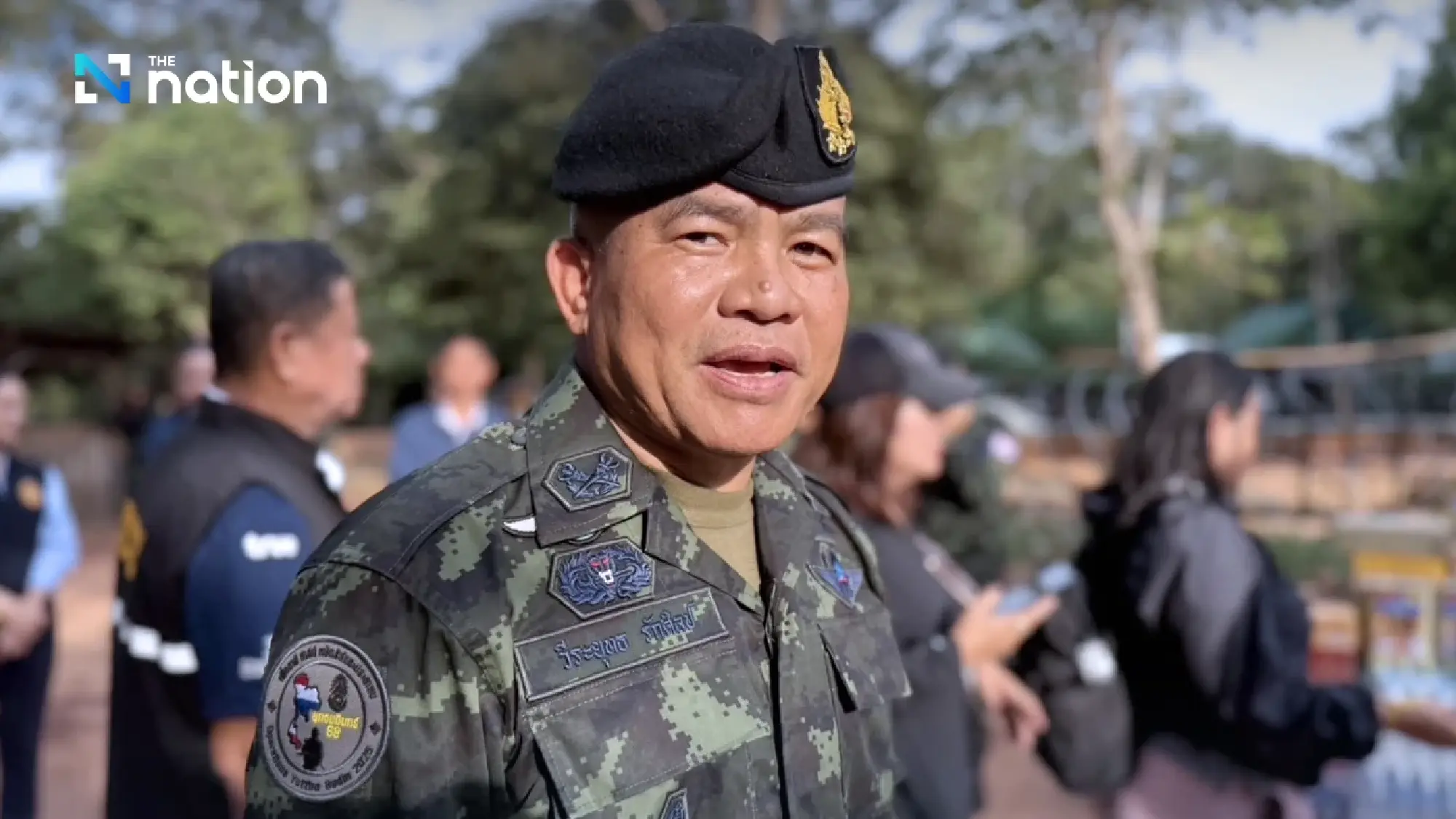 Second Army chief outlines plan for Thai-Cambodian border fence