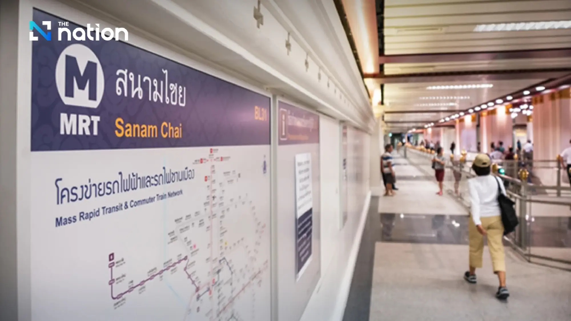 A metro ride beneath Bangkok’s iconic Chao Phraya River