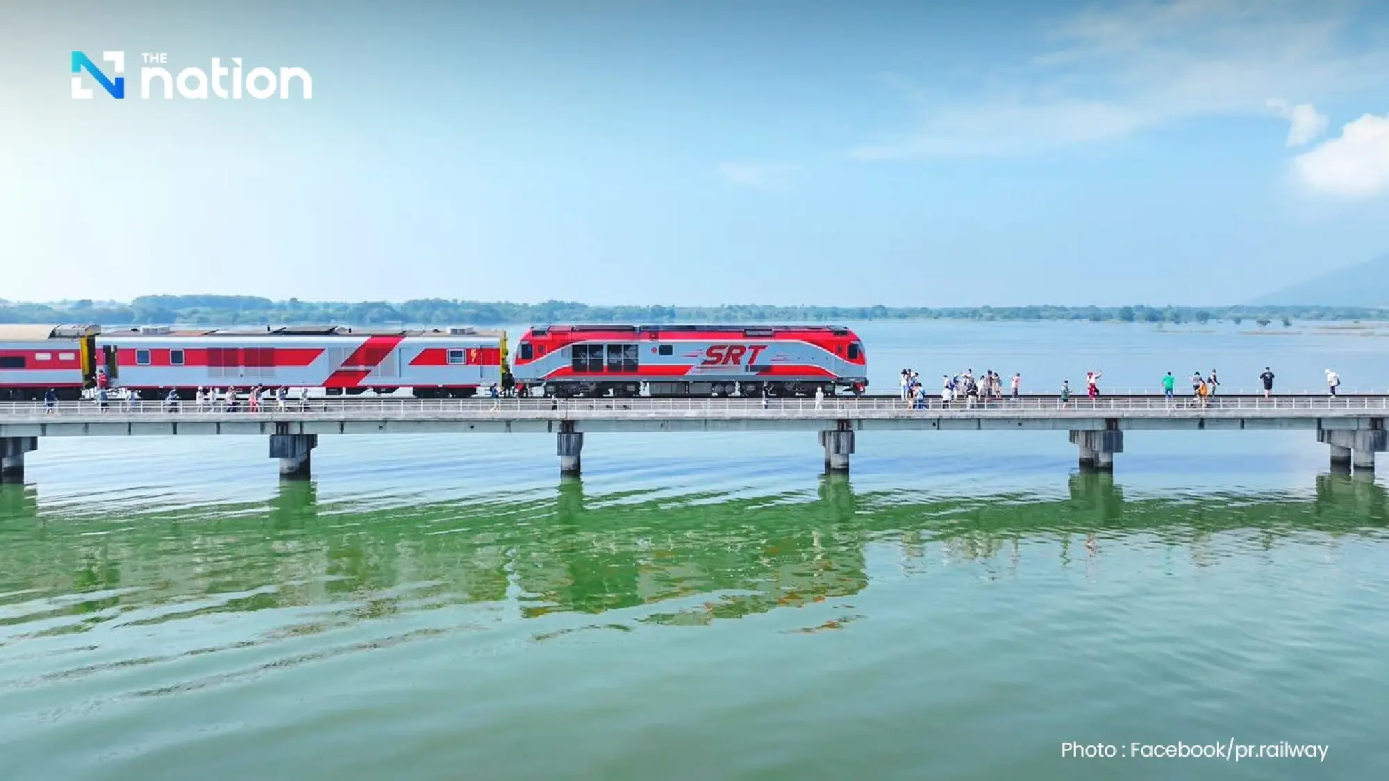 SRT invites travellers to enjoy scenic ‘floating train’ ride at Pa Sak Jolasid Dam