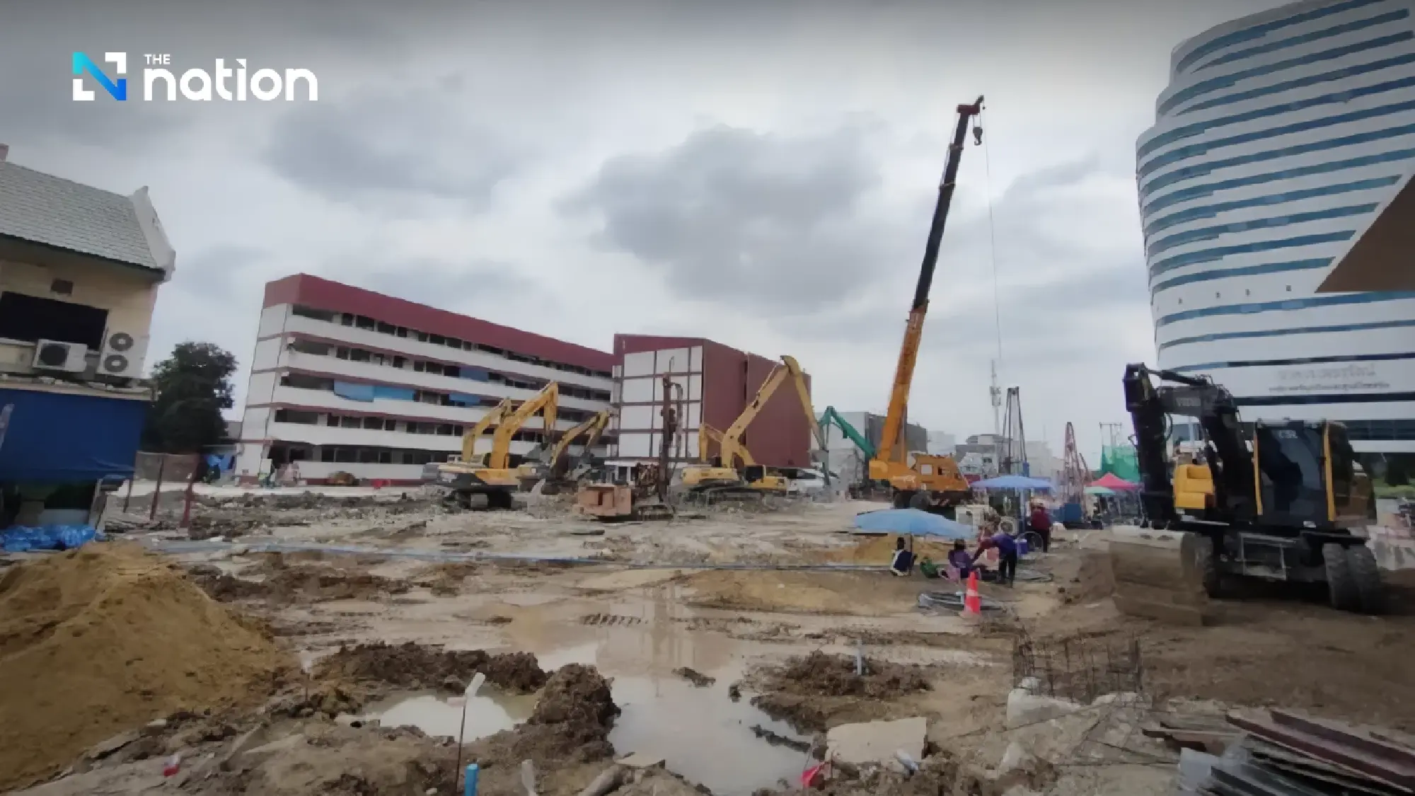 MRTA completes demolition of Samsen Police Station, continues road restoration and safety checks
