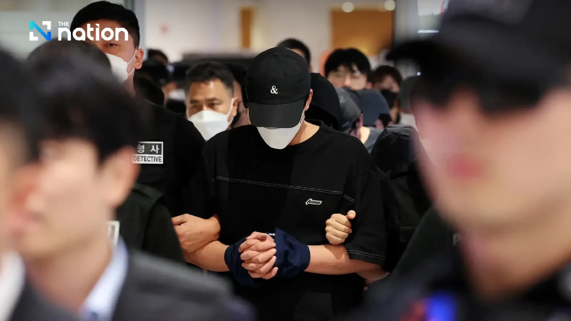 64 Koreans linked to online scams repatriated from Cambodia