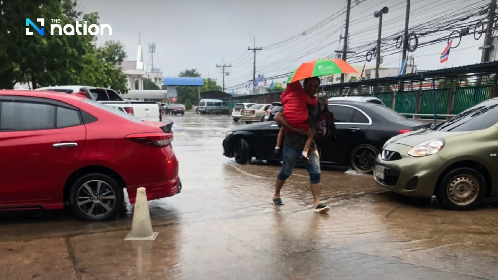 Isolated heavy rain in southern Thailand; tropical storm Fengshen forms east of the Philippines