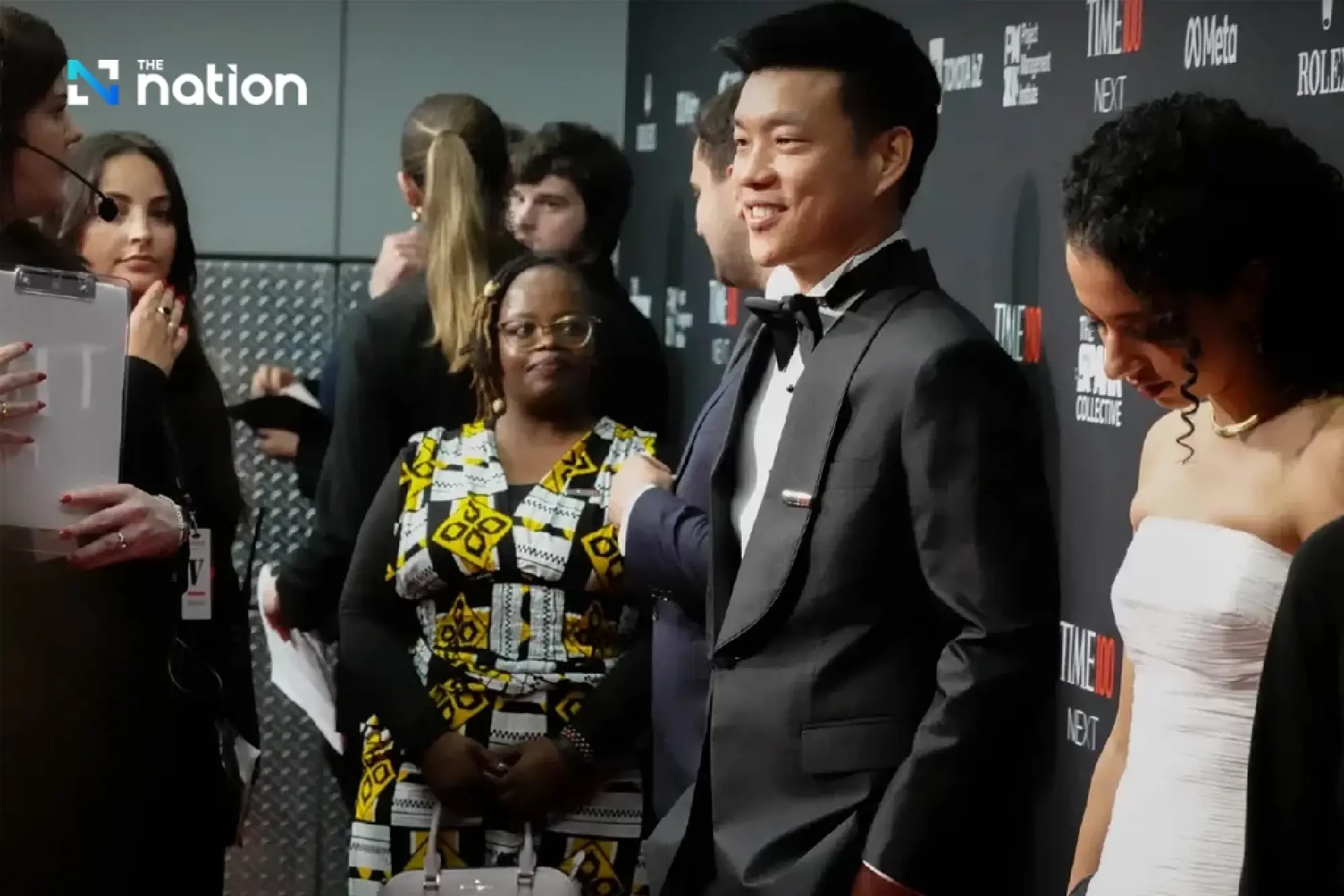 Natthaphong Ruengpanyawut attends TIME 100 Next gala in New York as one of 2025’s global rising leaders