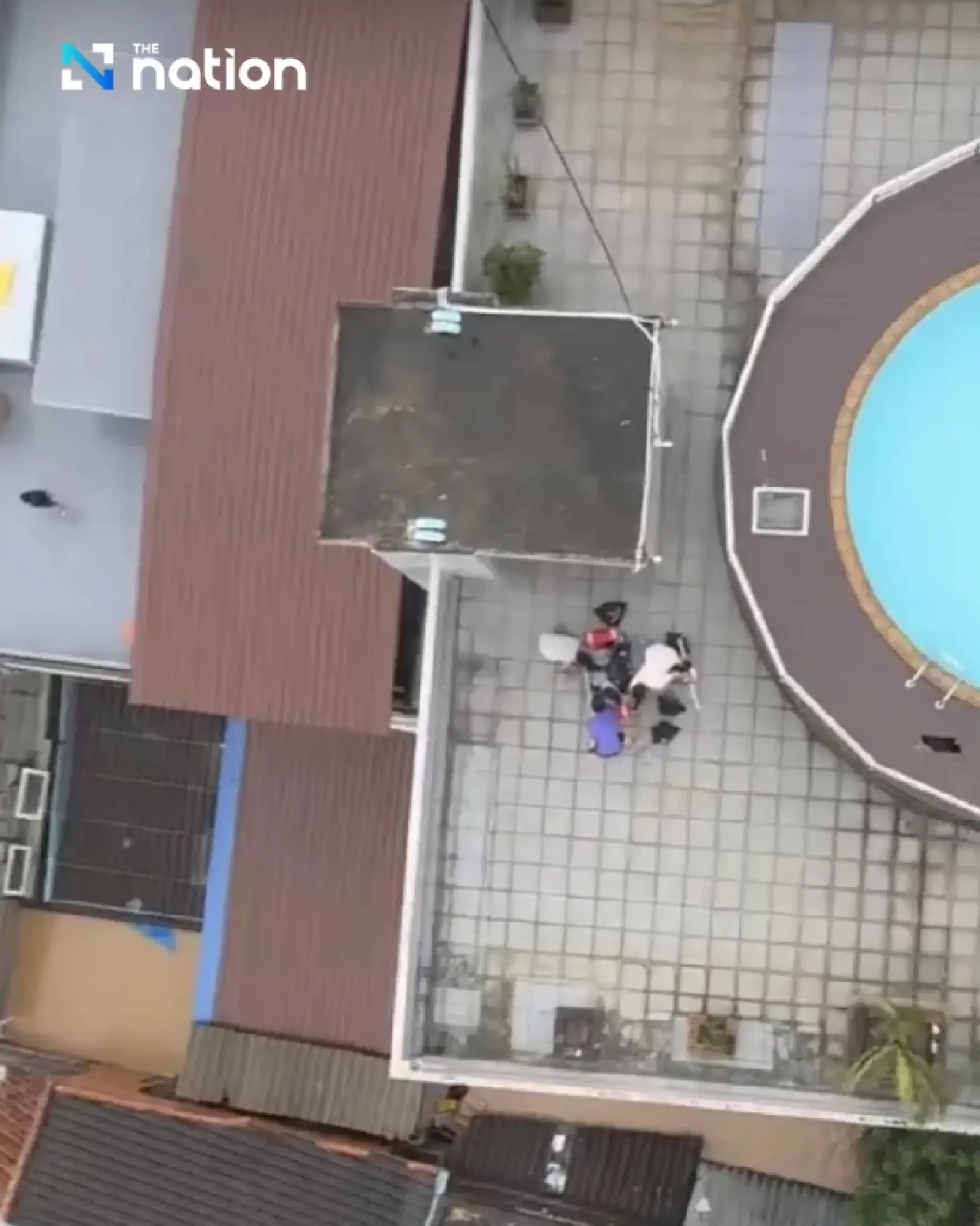 RTAF and Police helicopters airlift operations in Hat Yai flood crisis