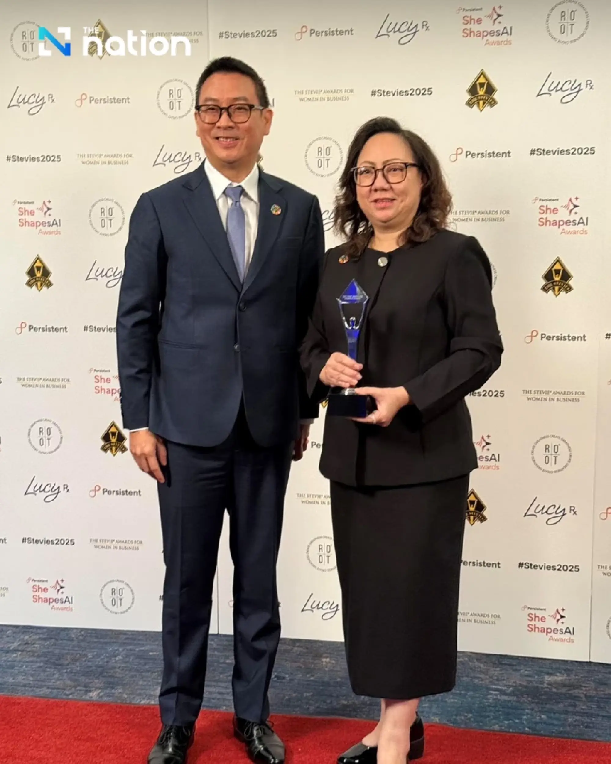 AIS wins the prestigious global Female Thought Leader of the Year award at The Stevie Awards 2025